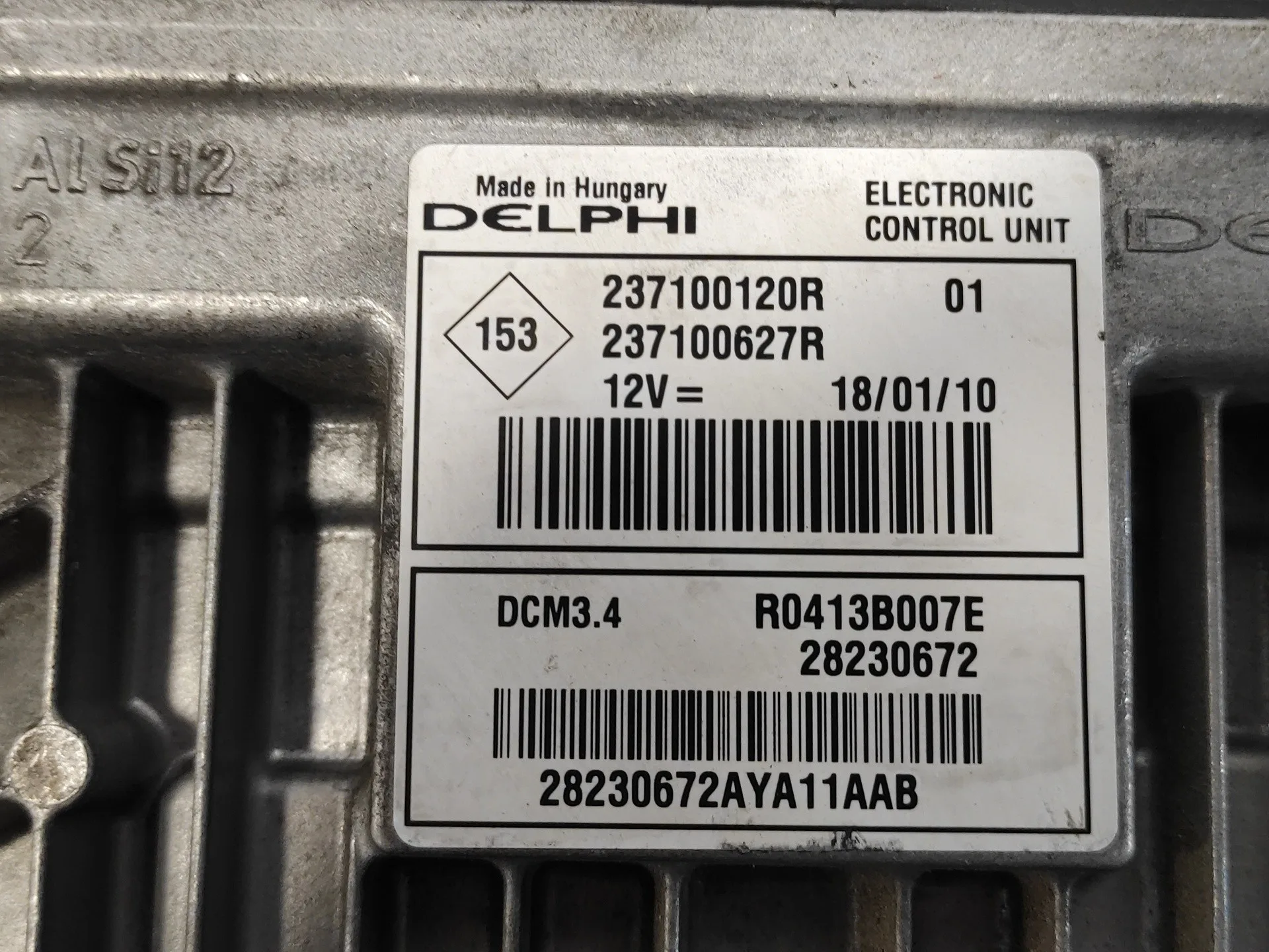 Centralita Motor Uce para Renault Megane Iii Berlina 5 P
