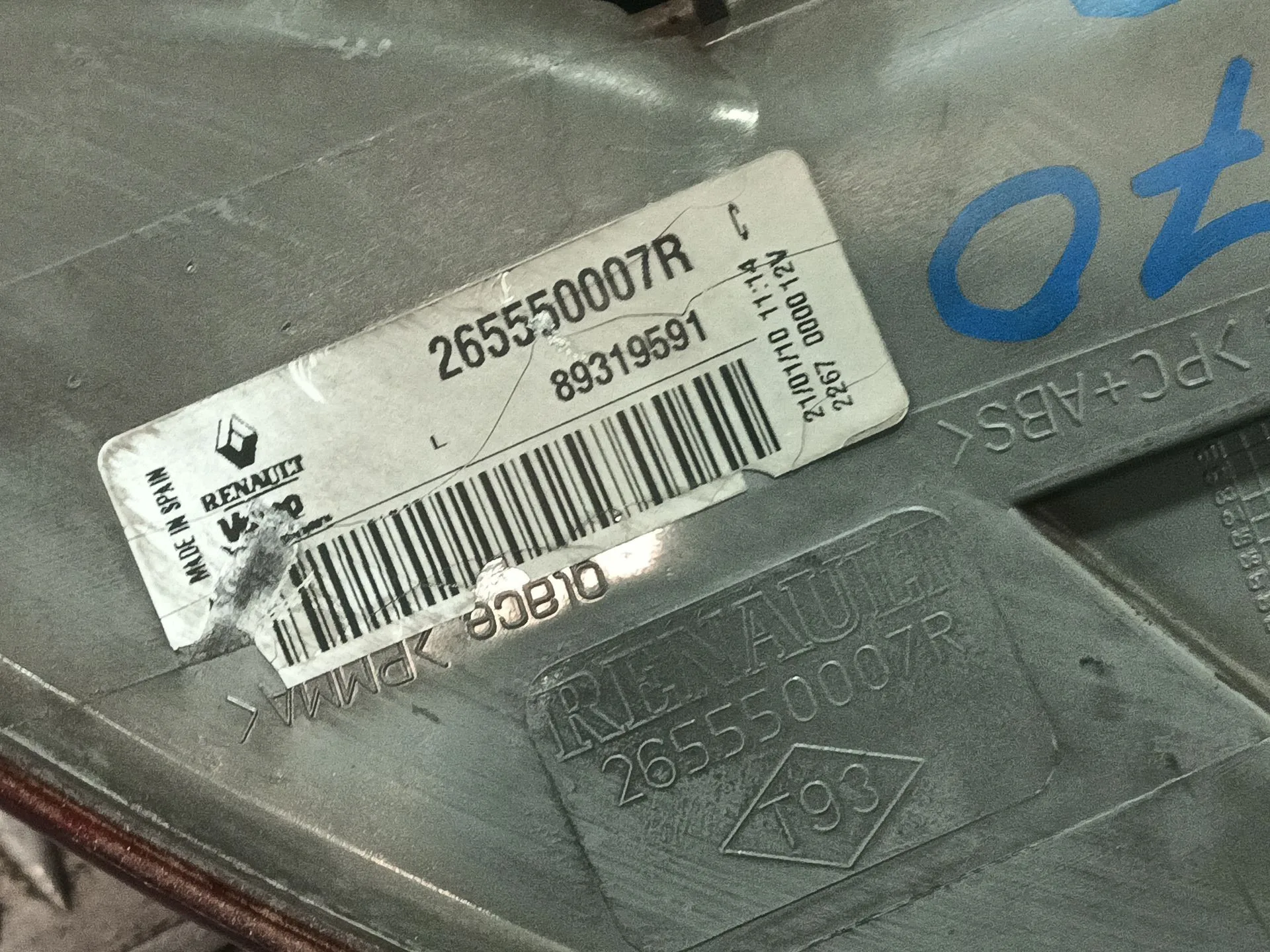 Piloto Trasero Izquierdo para Renault Megane Iii Berlina 5 P