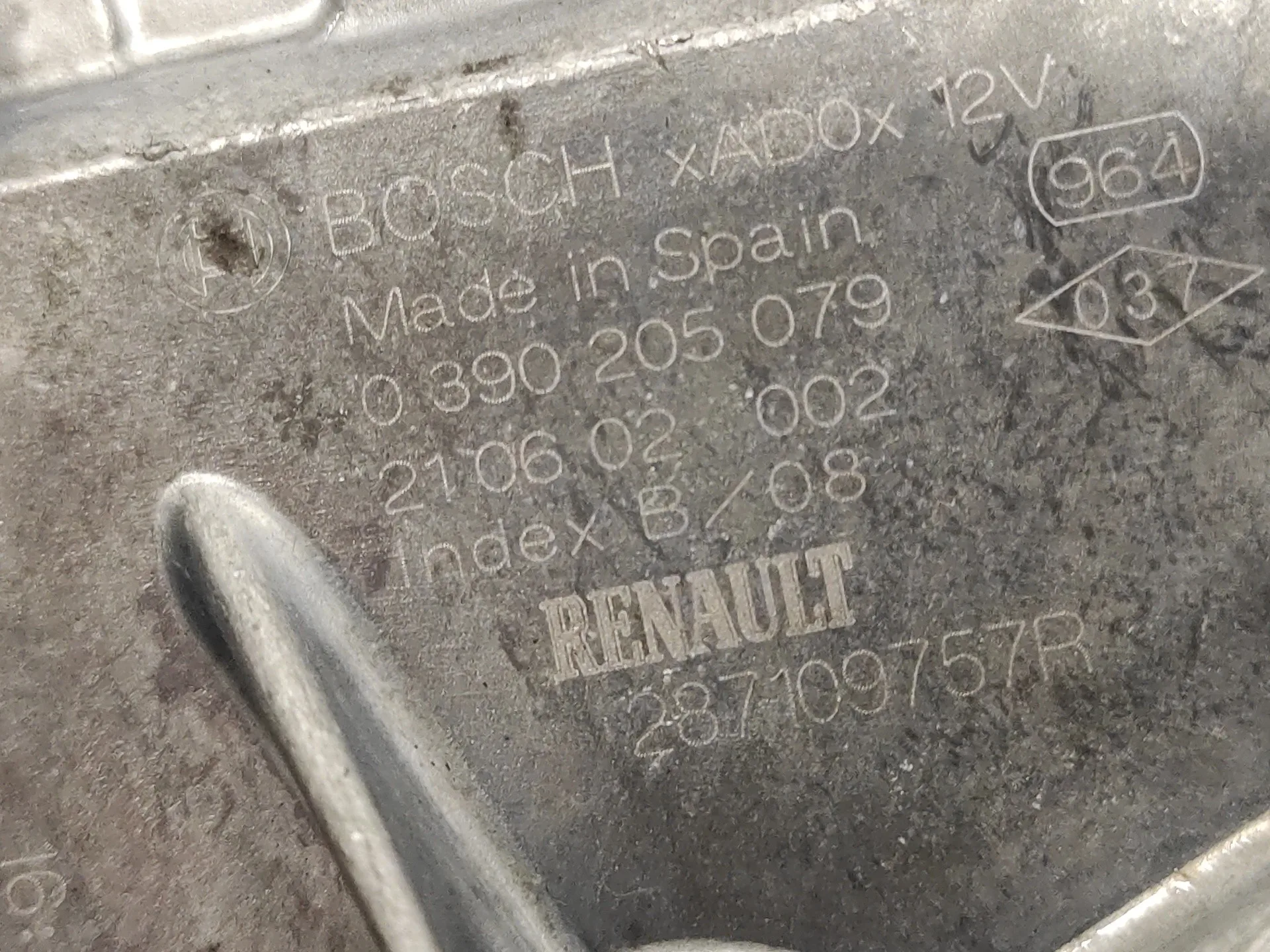 Motor Limpia Trasero para Nissan Micra V (K14)