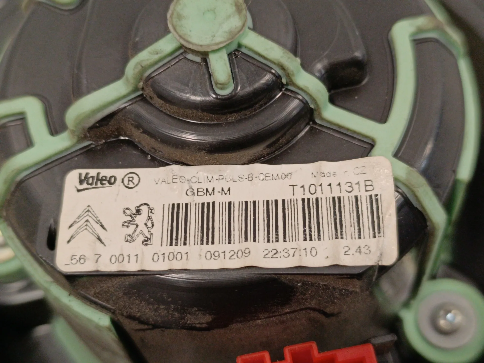 Motor Calefaccion para Peugeot 308