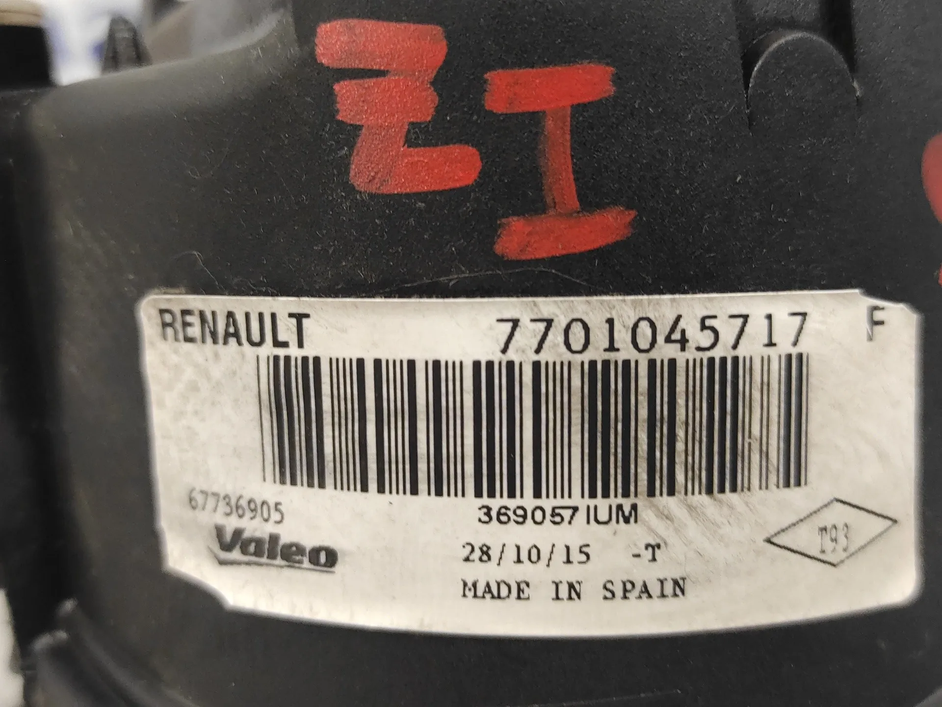 Faro Antiniebla Izquierdo para Renault Megane I Coupe Fase 2 (Da..)