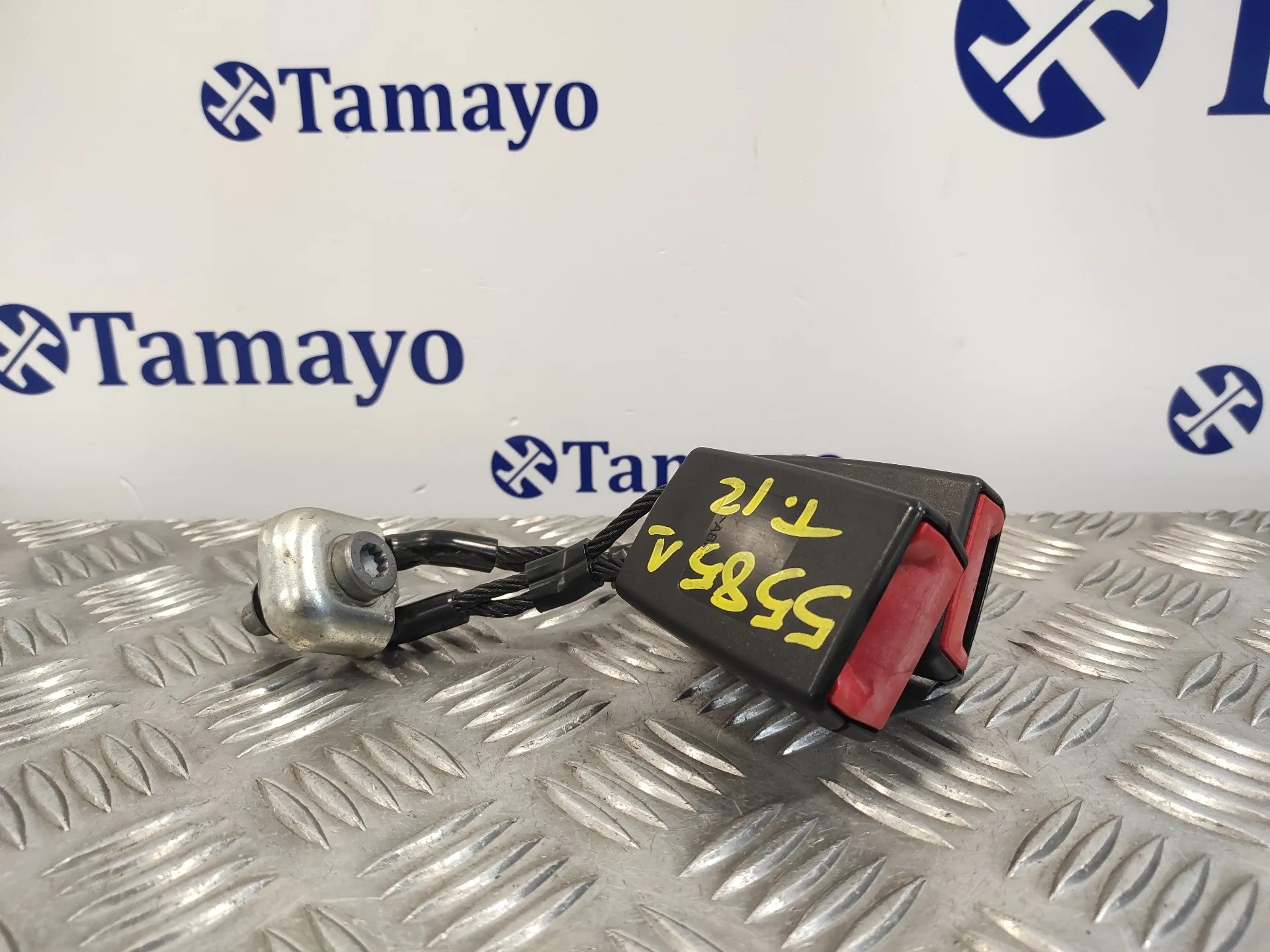 Enganche Cinturon Trasero Central para Volkswagen Polo (6R1)