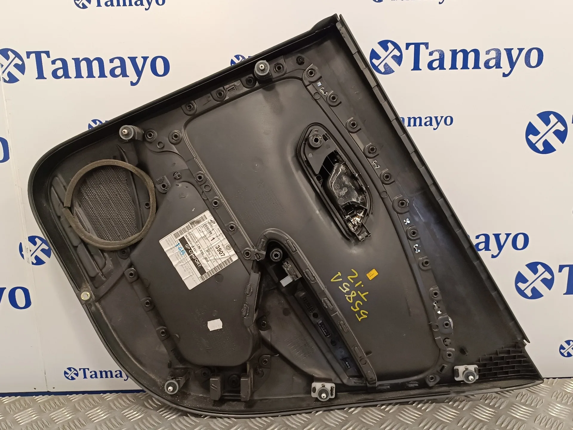 Guarnecido Puerta Trasera Izquierda para Volkswagen Polo (6R1)