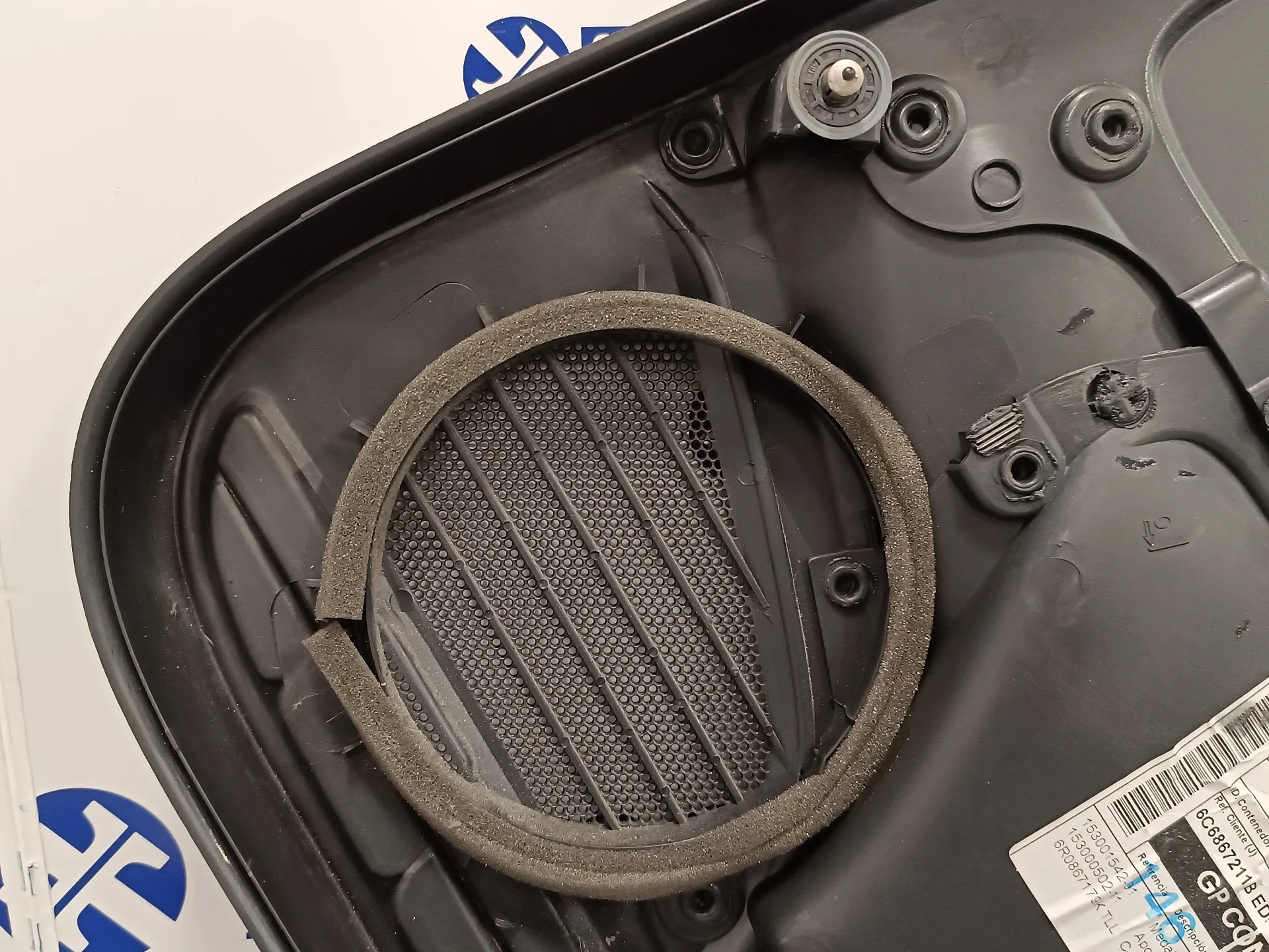 Guarnecido Puerta Trasera Izquierda para Volkswagen Polo (6R1)