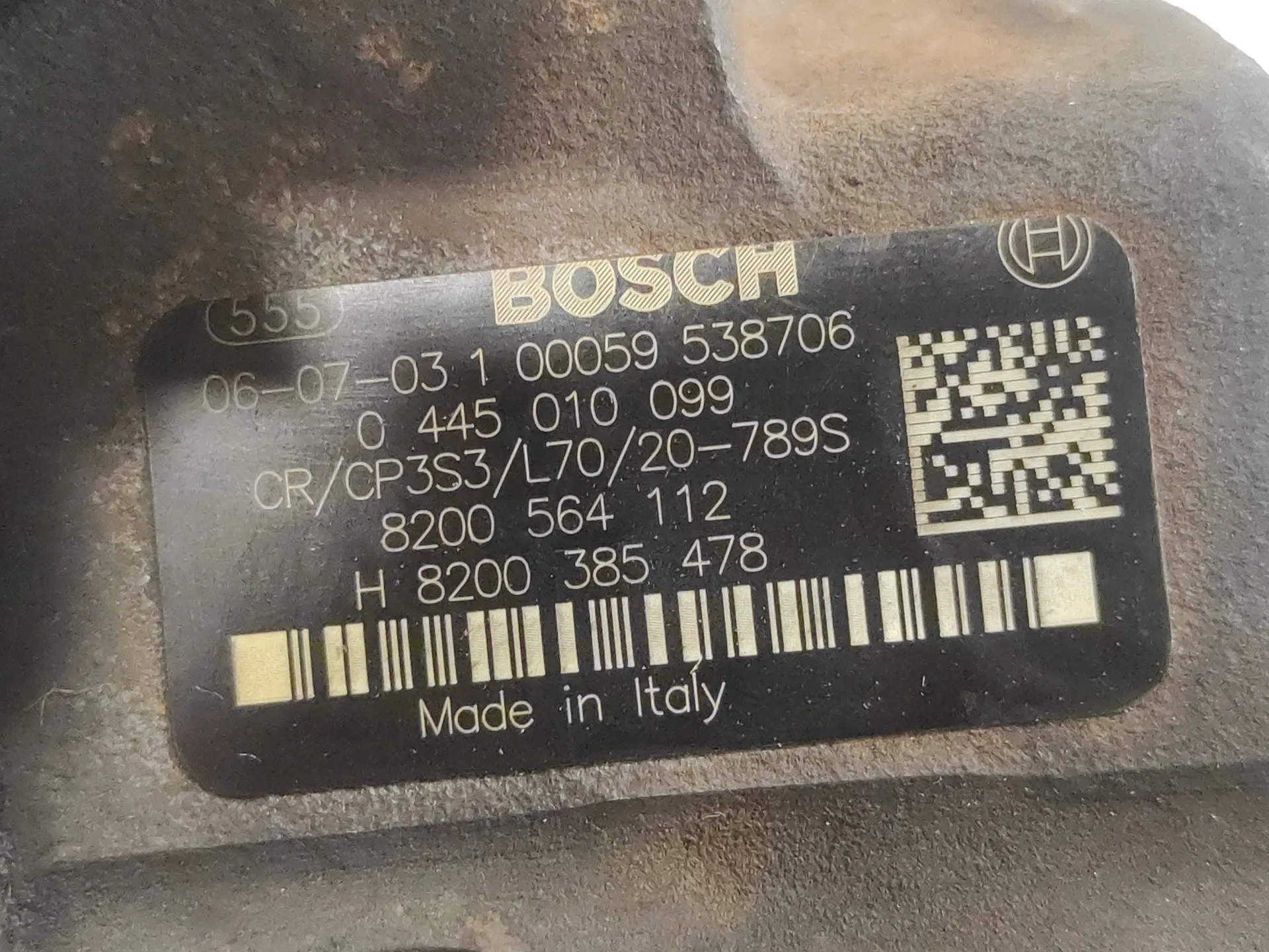 Bomba Inyeccion para Renault Trafic Caja Cerrada (Ab 4.01)