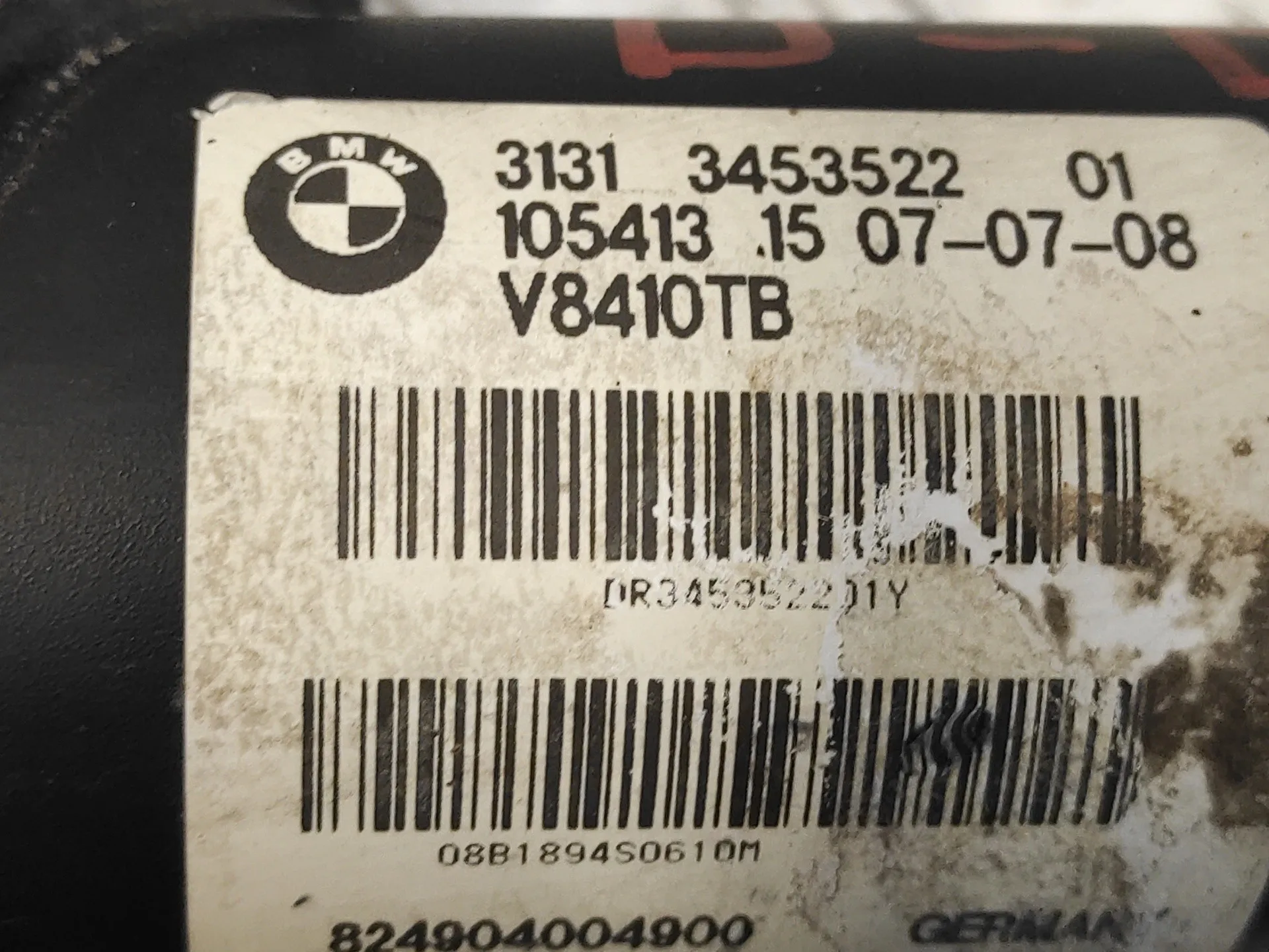 Amortiguador Delantero Derecho para Bmw X3 (E83)