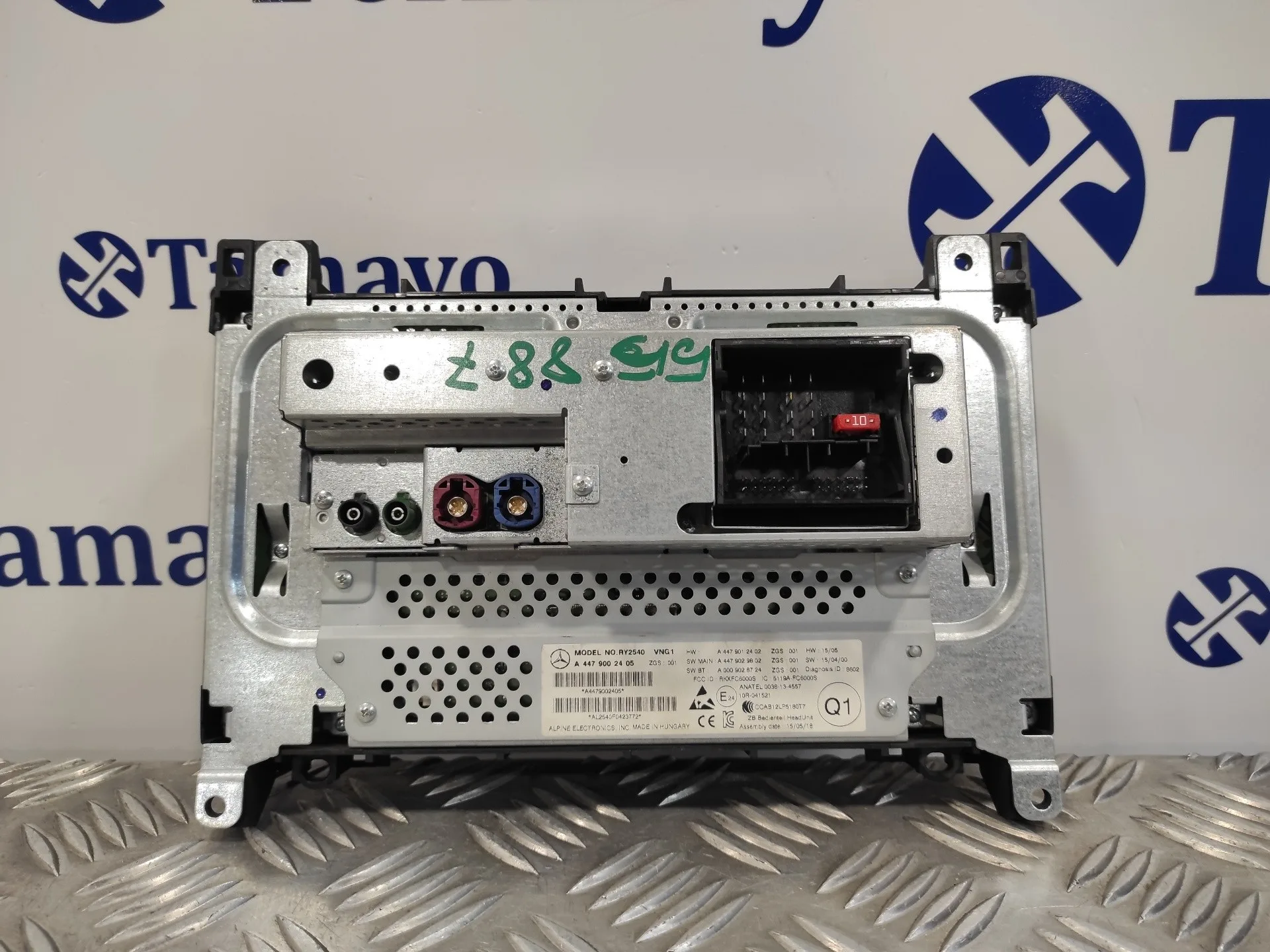 Sistema Navegacion Gps para Mercedes-Benz Vito Tourer (447)