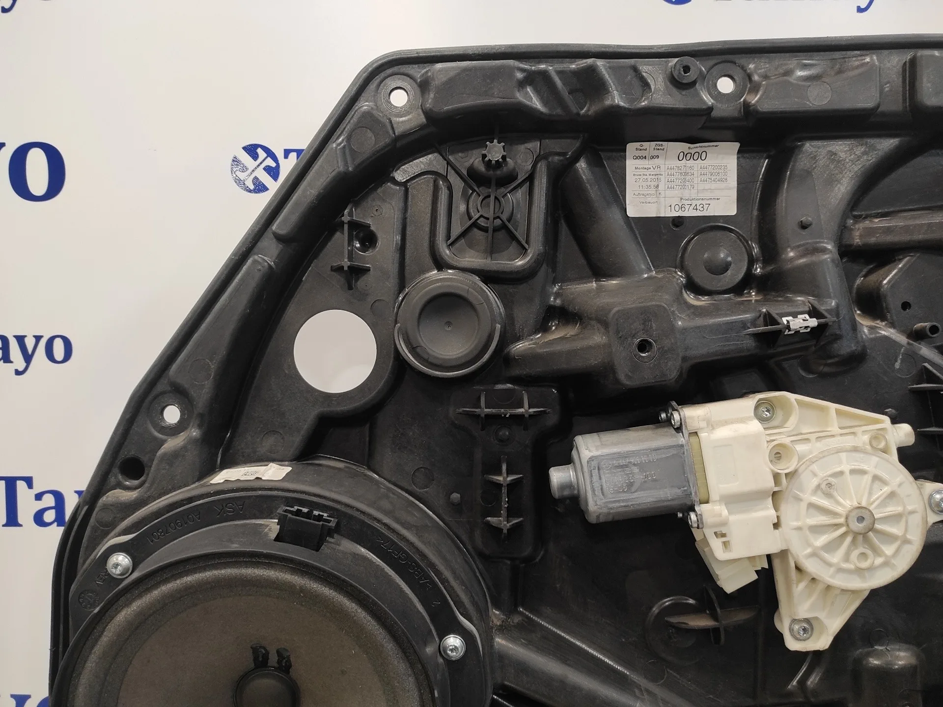 Elevalunas Delantero Derecho para Mercedes-Benz Vito Tourer (447)