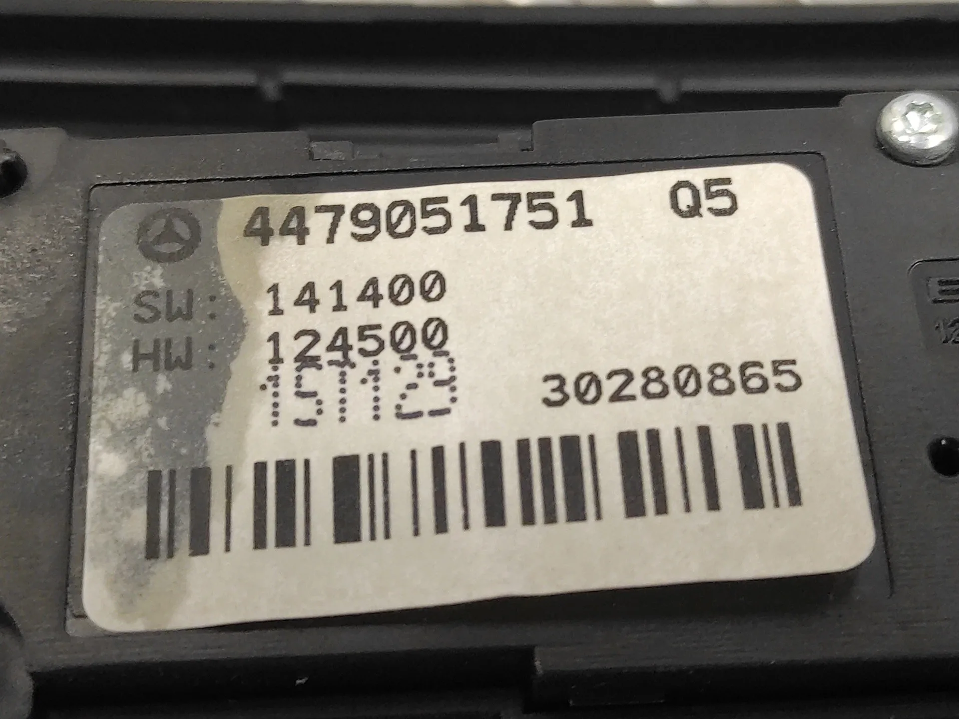 Warning para Mercedes-Benz Vito Tourer (447)