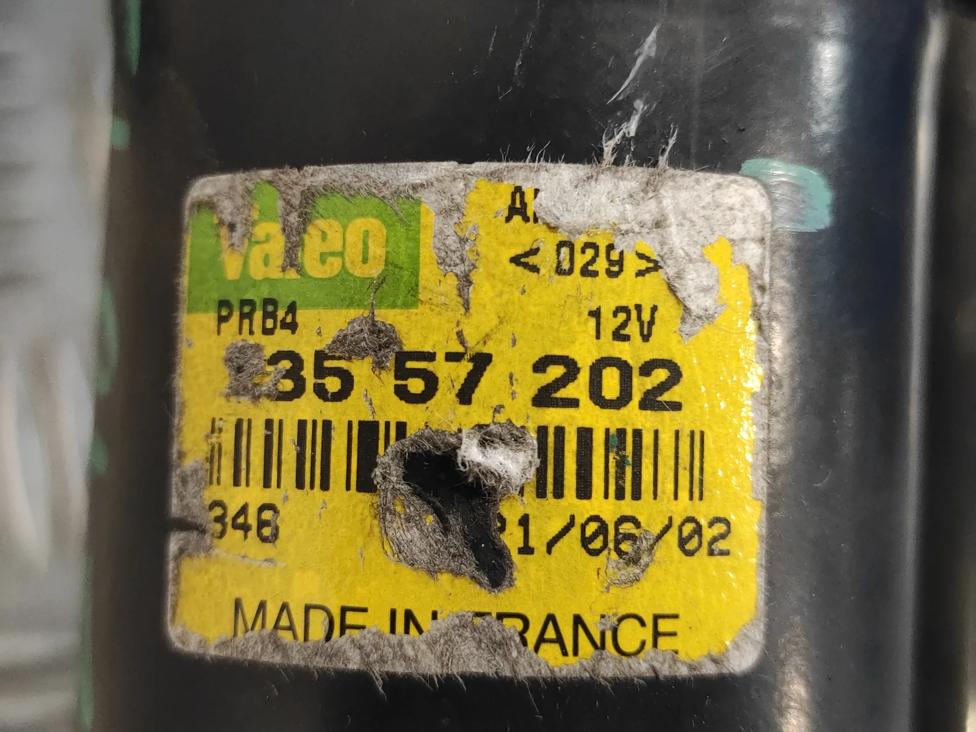 Motor Limpia Delantero para Nissan Interstar (X70)