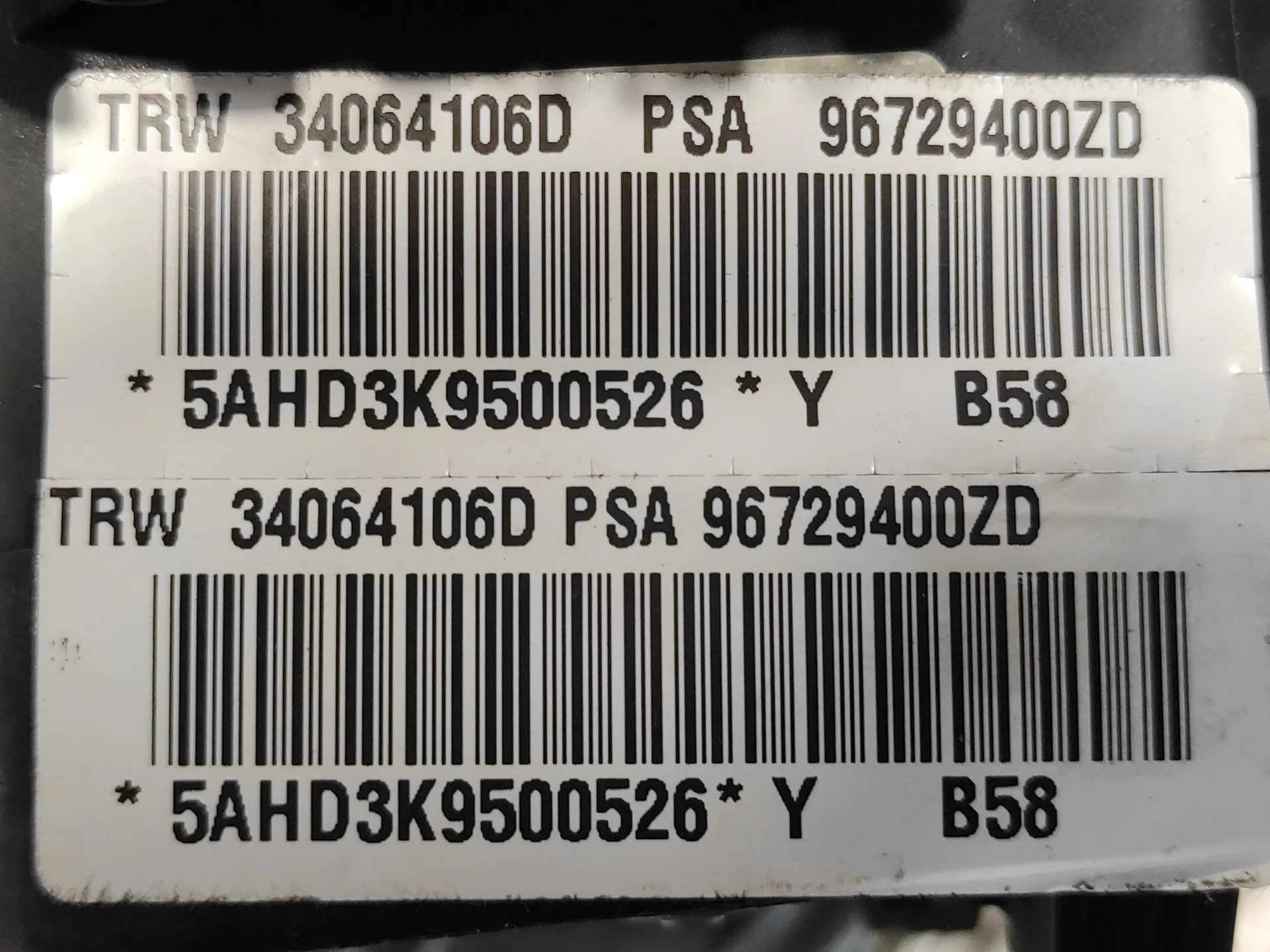 Airbag Delantero Izquierdo para Citroën C4 Picasso