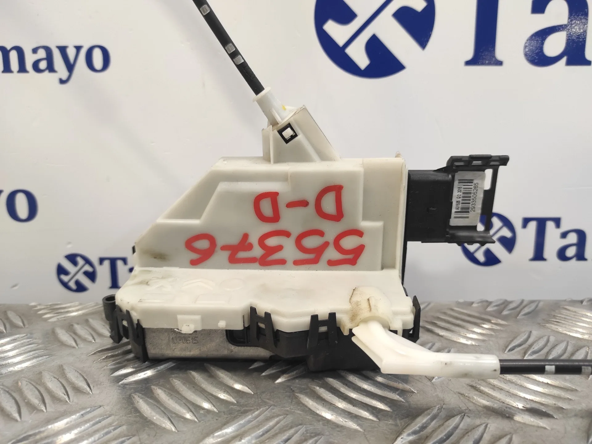 Cerradura Puerta Delantera Derecha para Peugeot Partner Kombi