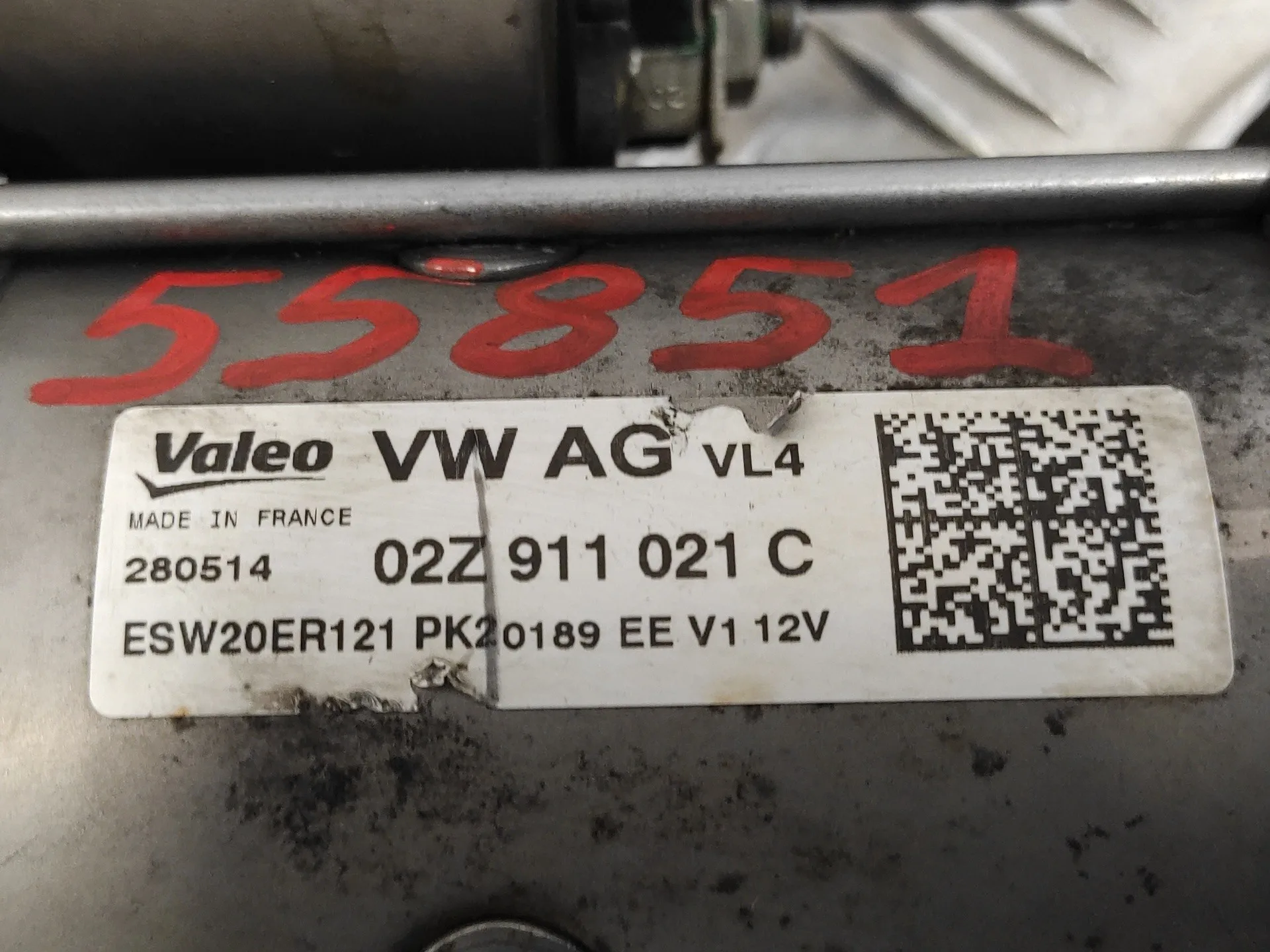 Motor Arranque para Volkswagen Polo (6R1)