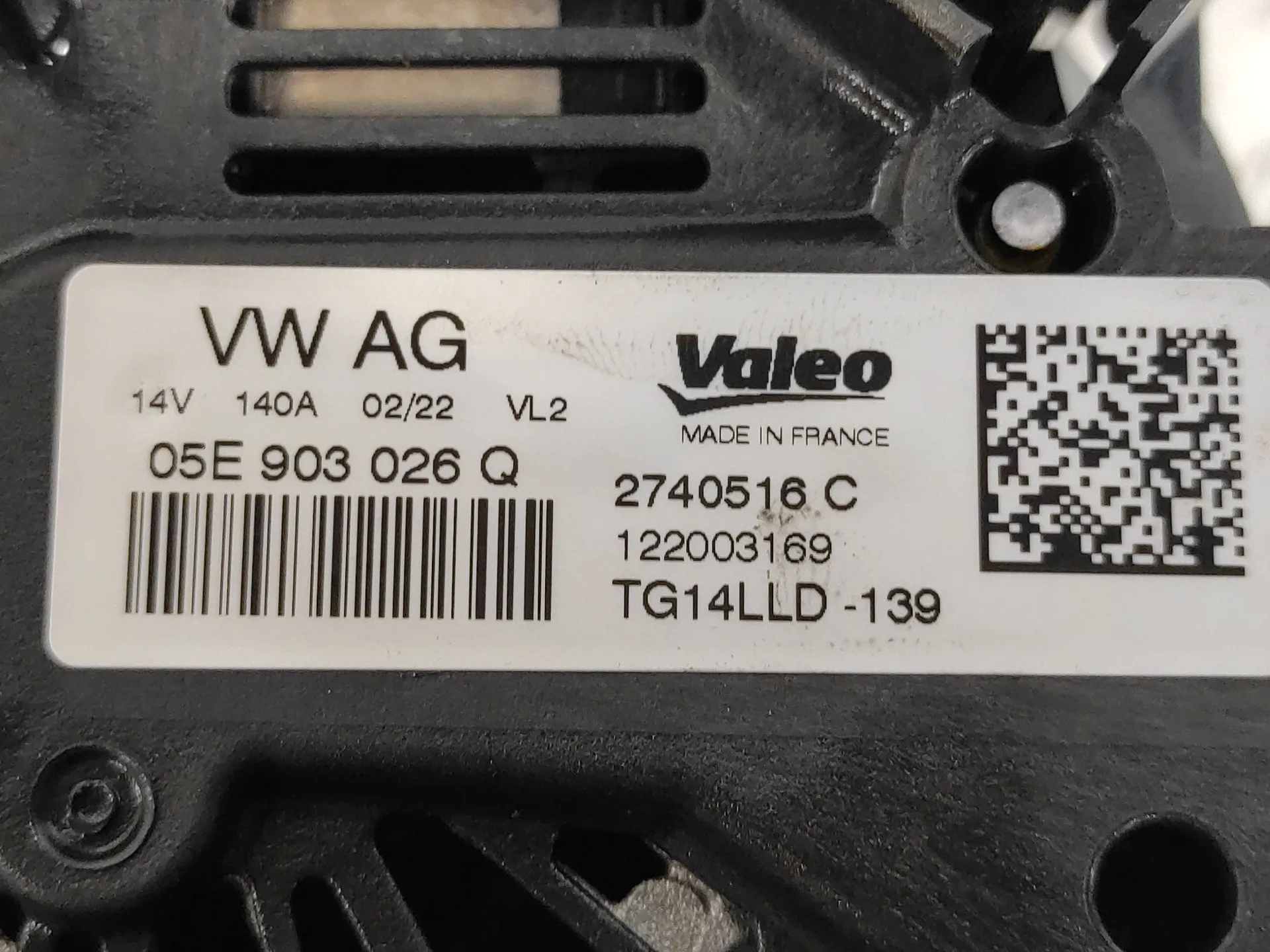 Alternador para Cupra Formentor