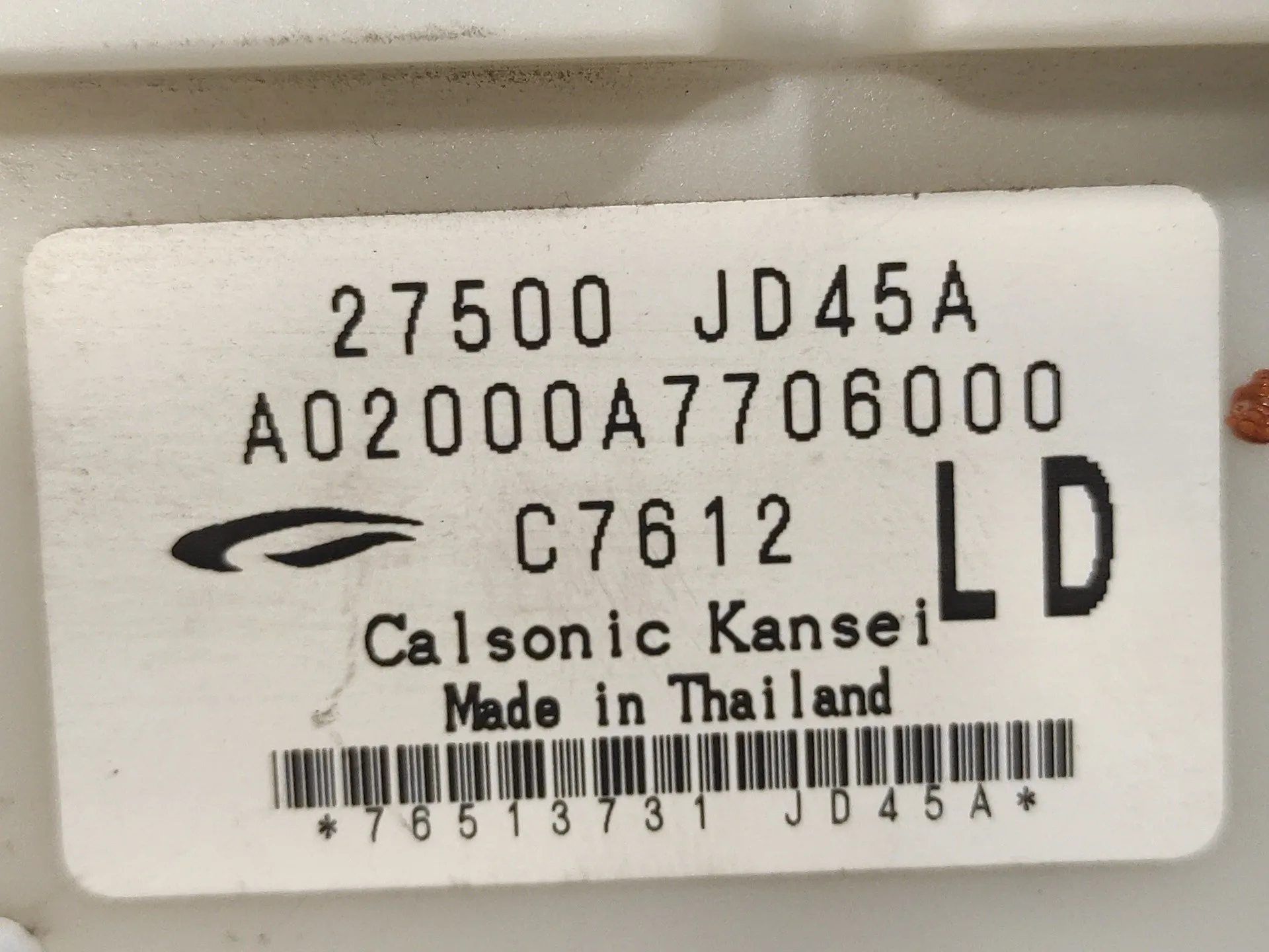Mando Climatizador para Nissan Qashqai (J10)