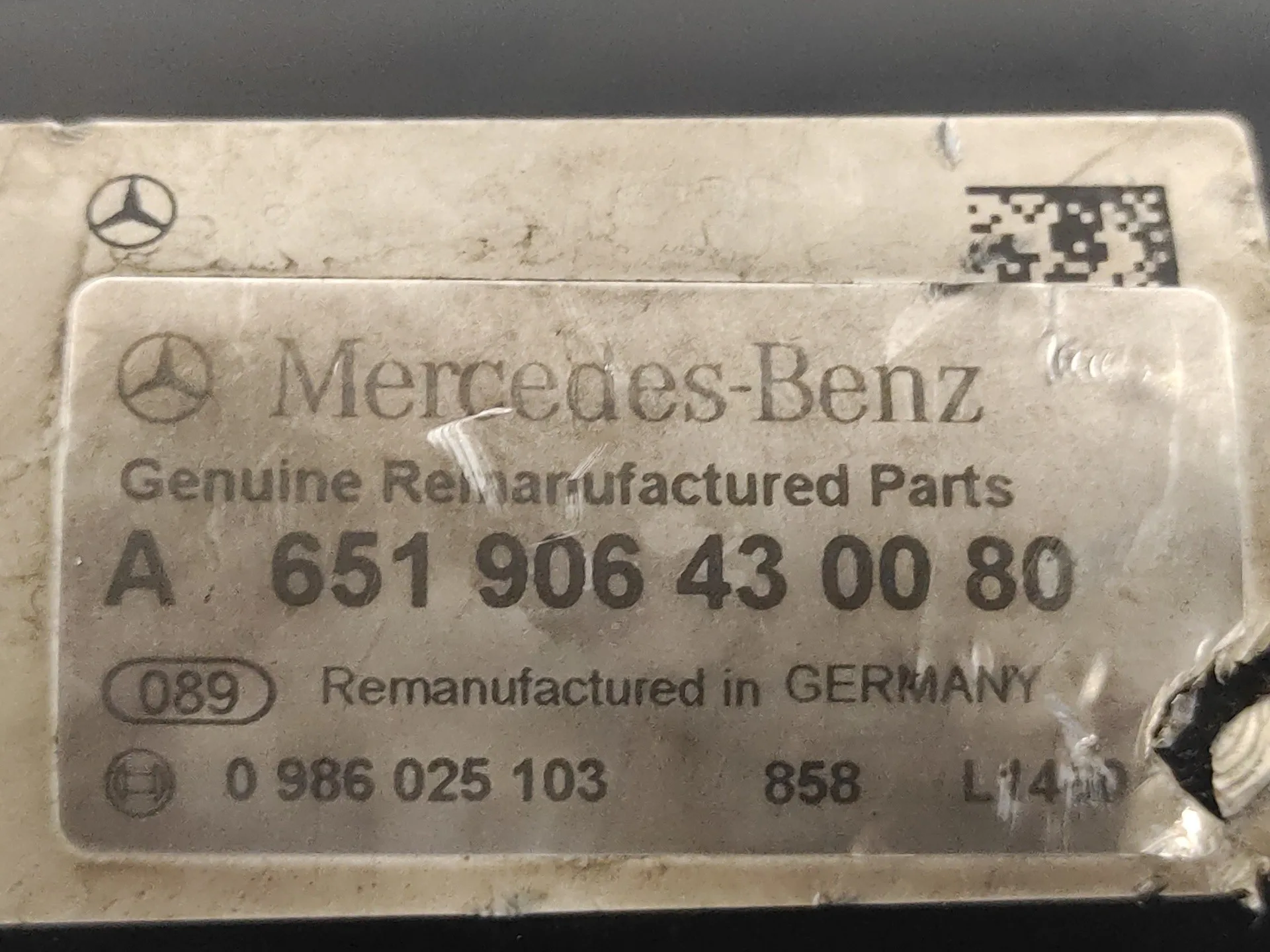 Motor Arranque para Mercedes-Benz Vito Tourer (447)