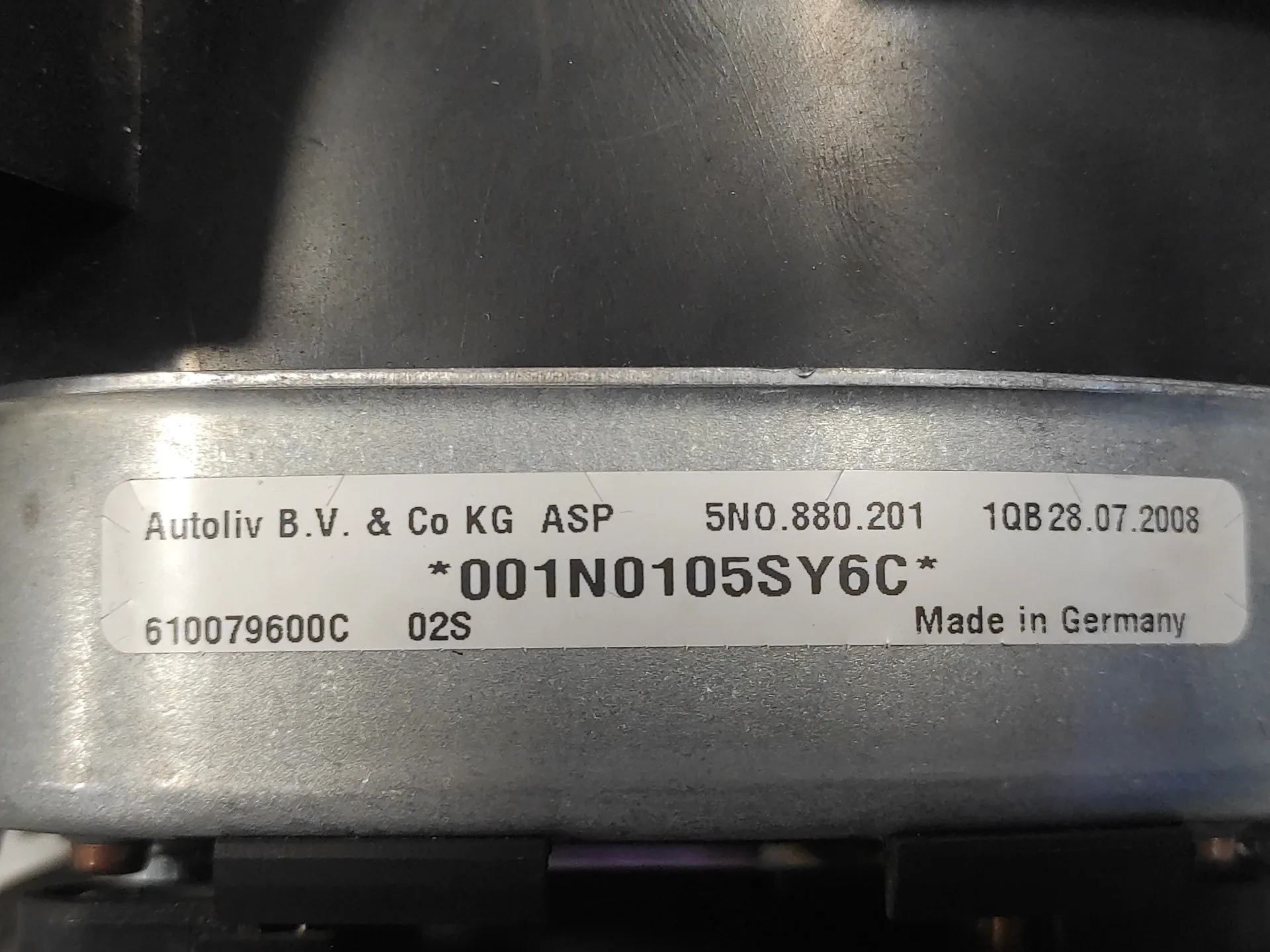 Airbag Delantero Izquierdo para Volkswagen Touran (1T2)