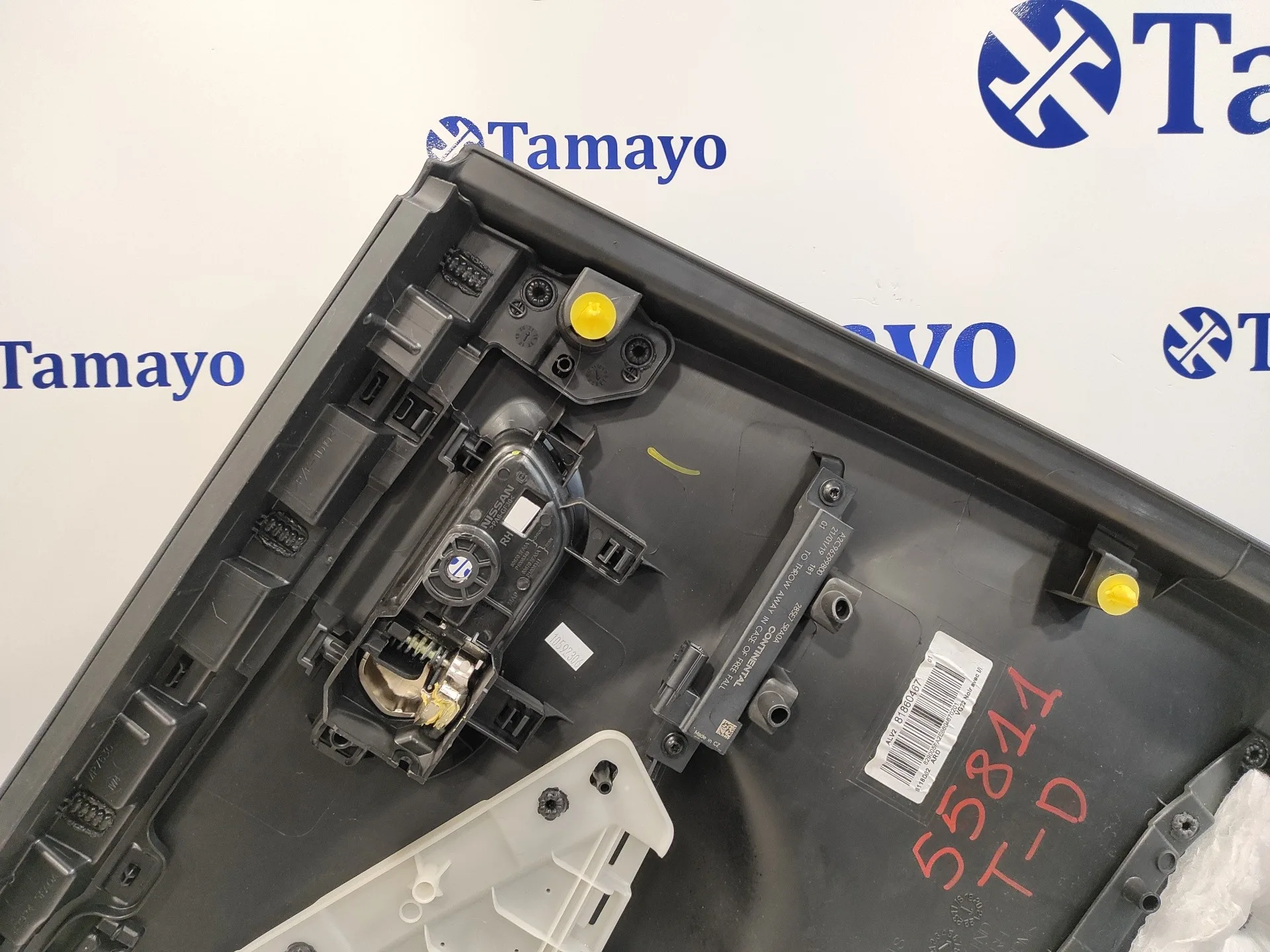 Guarnecido Puerta Trasera Derecha para Nissan Micra V (K14)