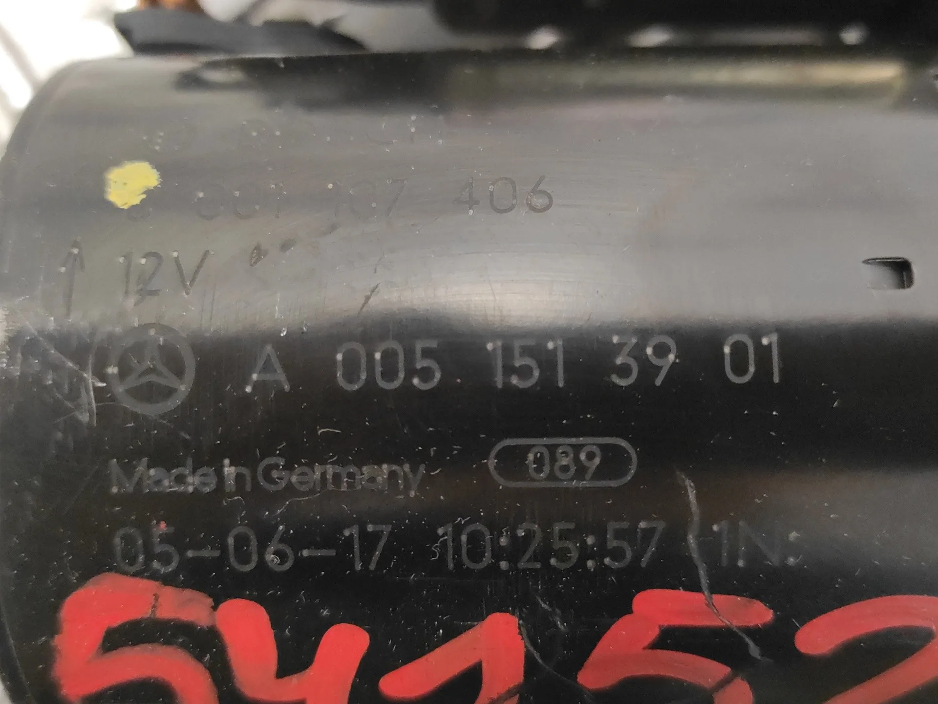 Motor Arranque para Mercedes-Benz Clase C (W203) Berlina