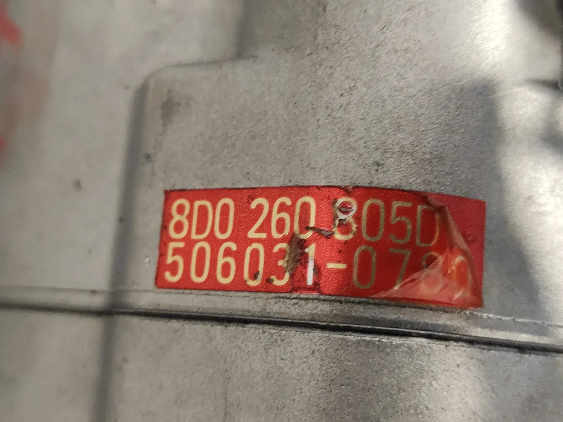 Compresor Aire Acondicionado para Audi A4 Berlina (B5)