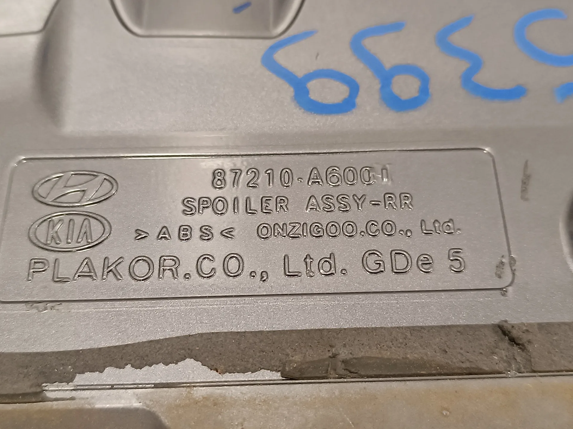 Aleron Trasero para Hyundai I30 (Gd)