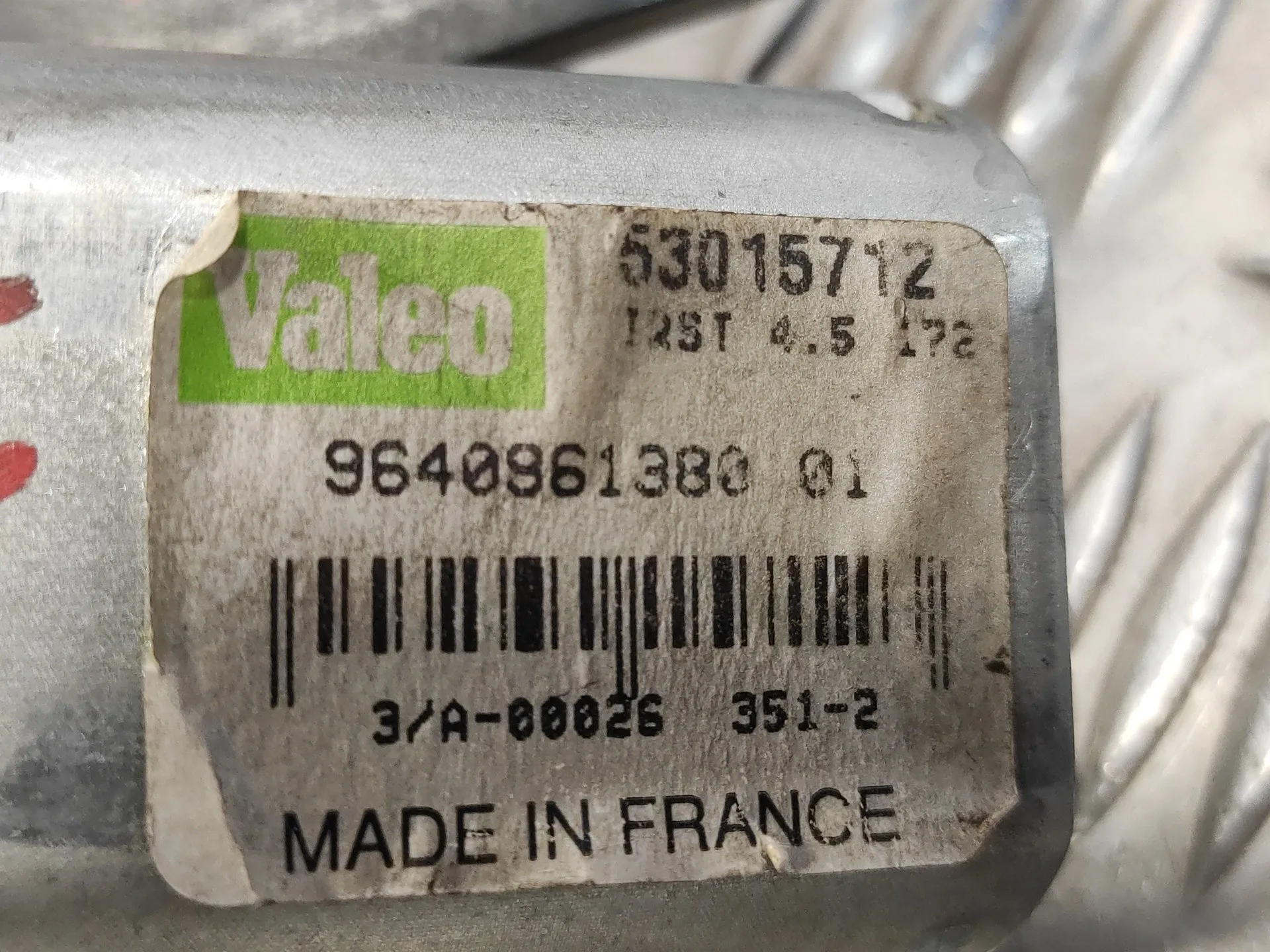 Motor Limpia Trasero para Peugeot 307 Break / Sw (S1)