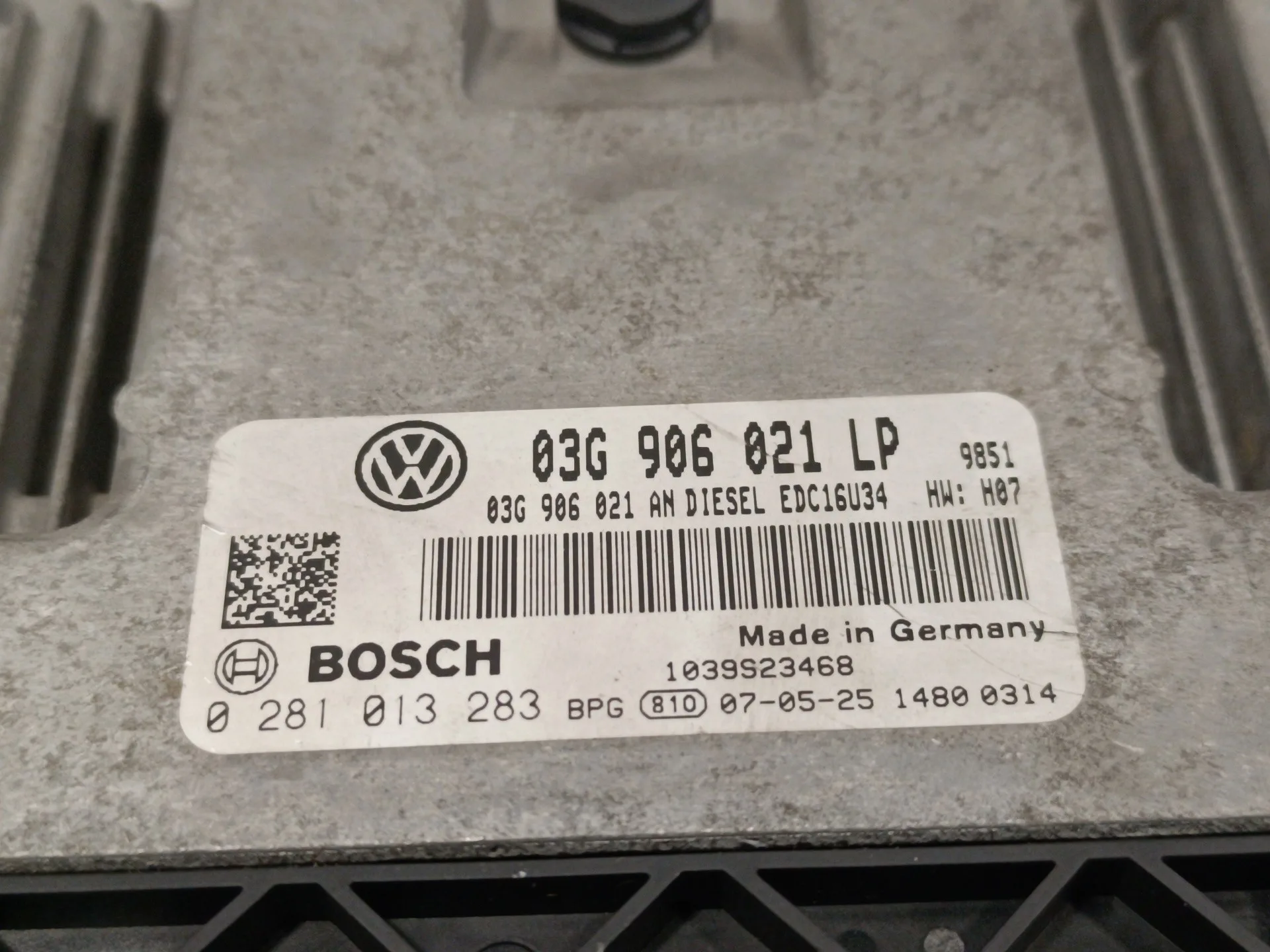 Centralita Motor Uce para Seat Altea Xl (5P5)