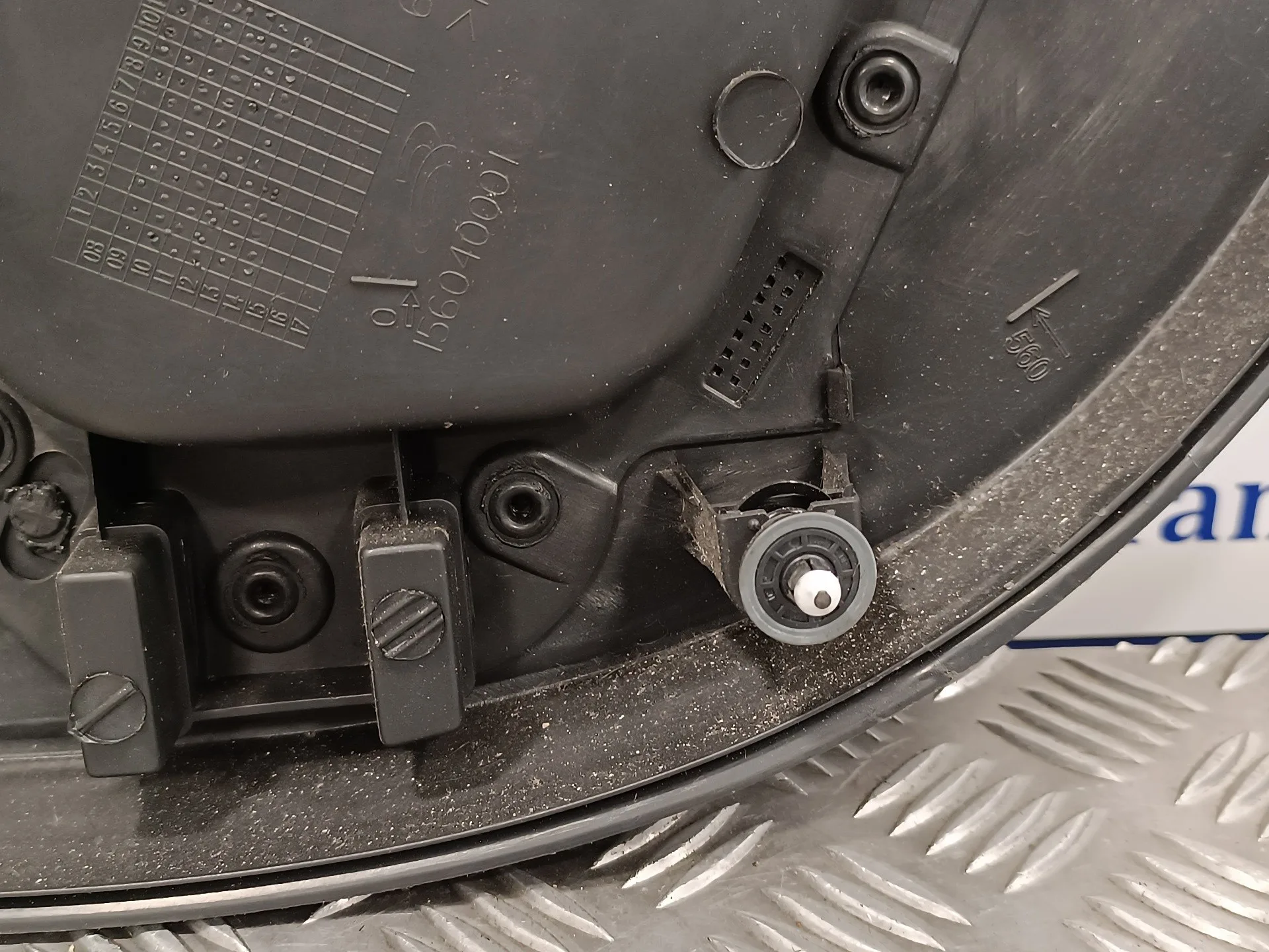 Guarnecido Puerta Trasera Derecha para Volkswagen Polo (6R1)
