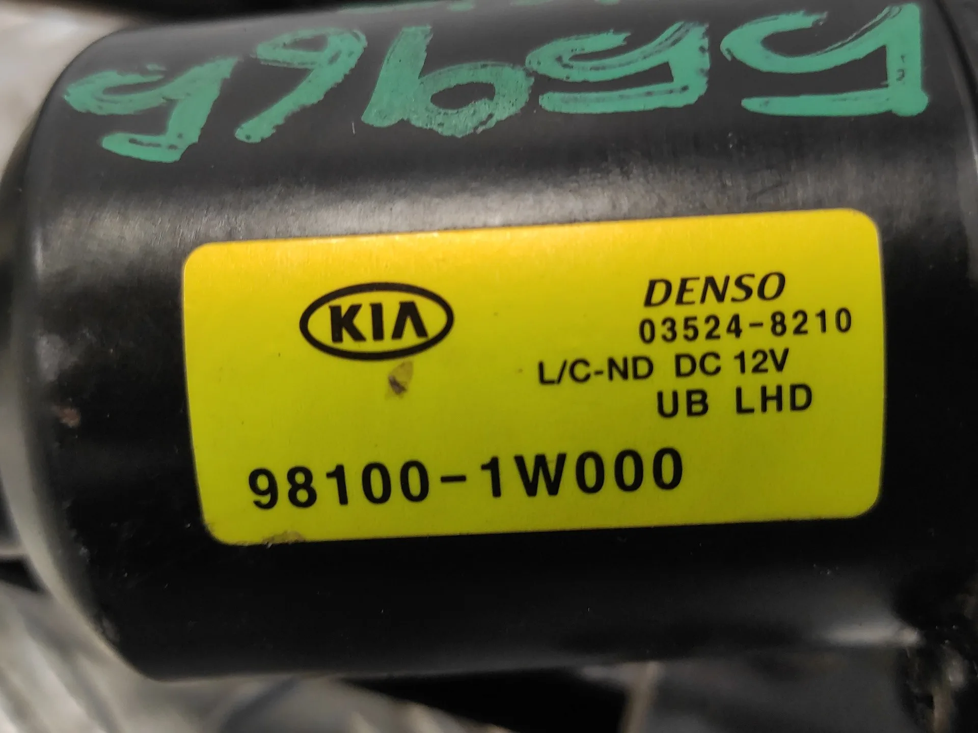 Motor Limpia Delantero para Kia Rio Iii (Ub)