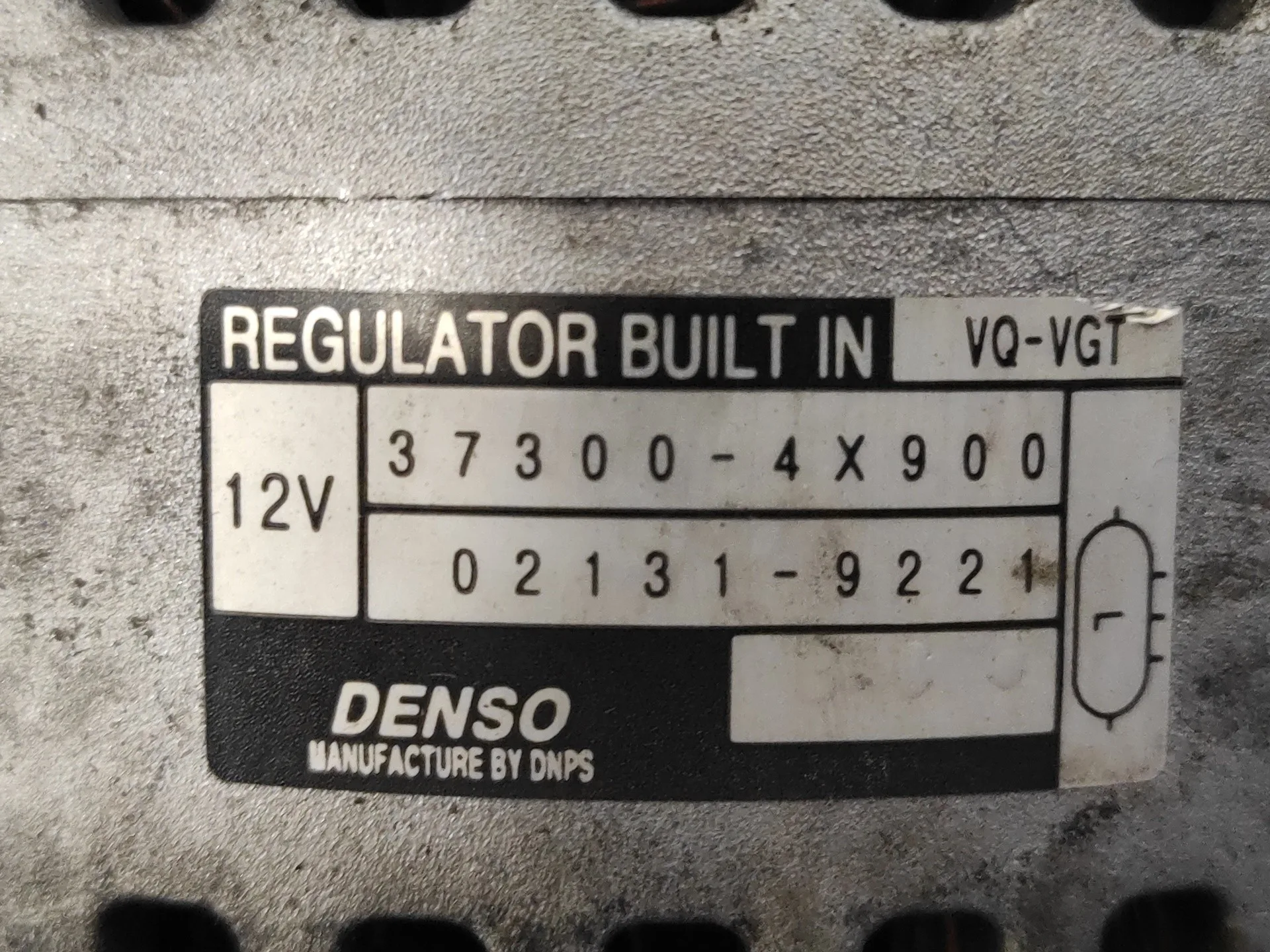 Alternador para Kia Carnival