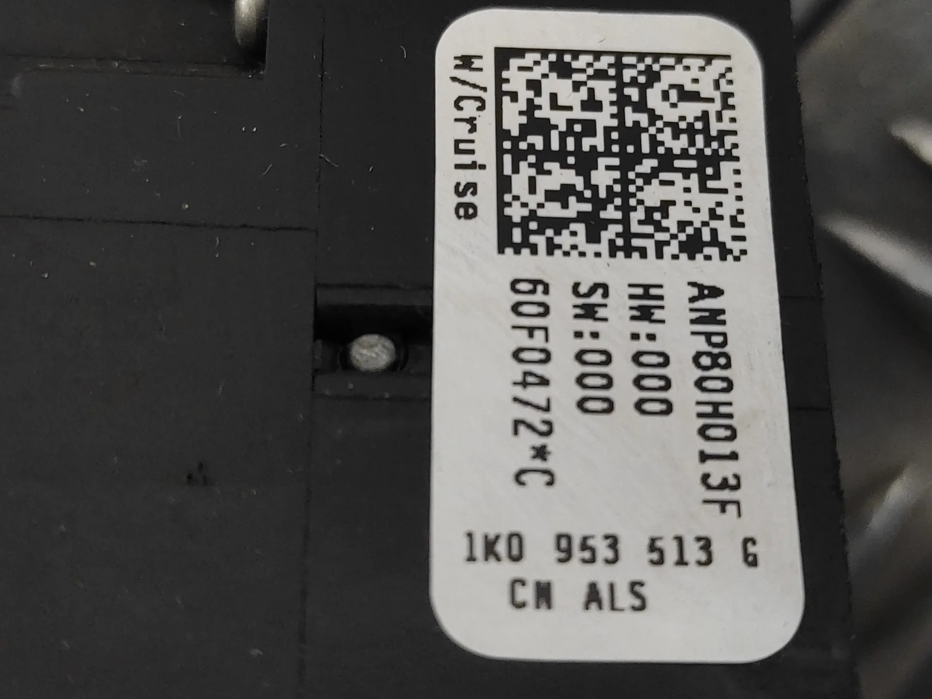 Mando Intermitentes para Volkswagen Touran (1T2)