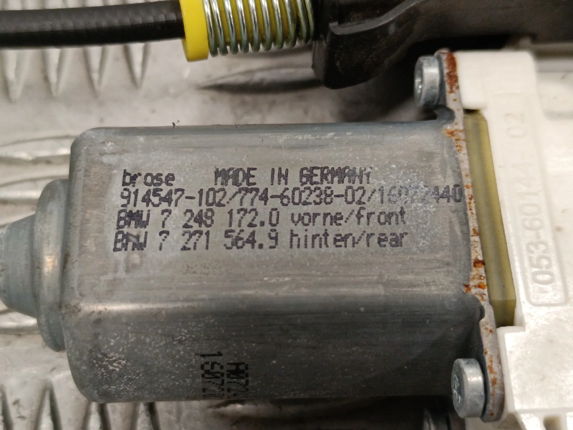 Elevalunas Delantero Derecho para Bmw Serie 5 Lim. (F10)
