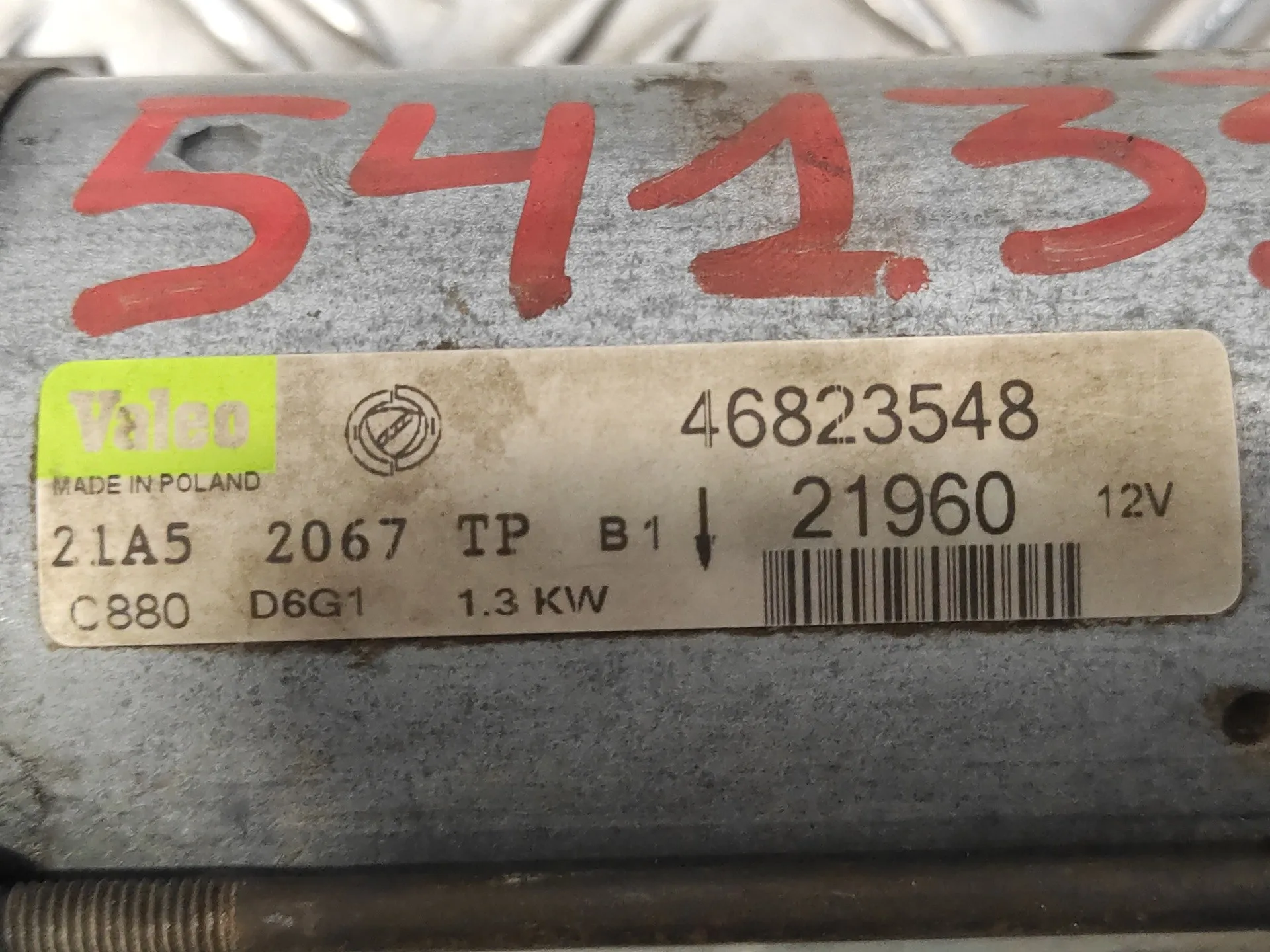 Motor Arranque para Fiat Idea (135)