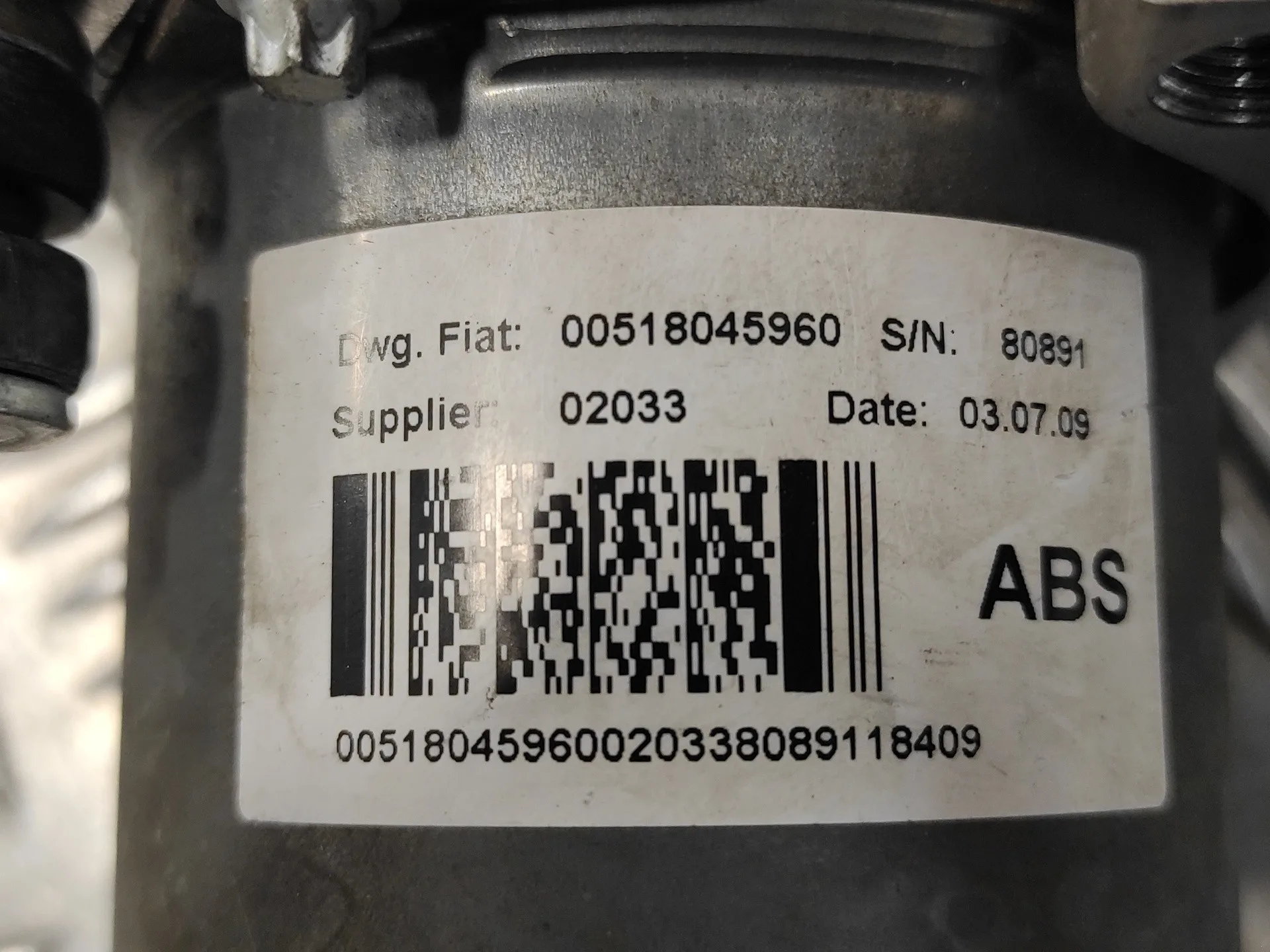 Abs para Fiat Ducato Furgon
