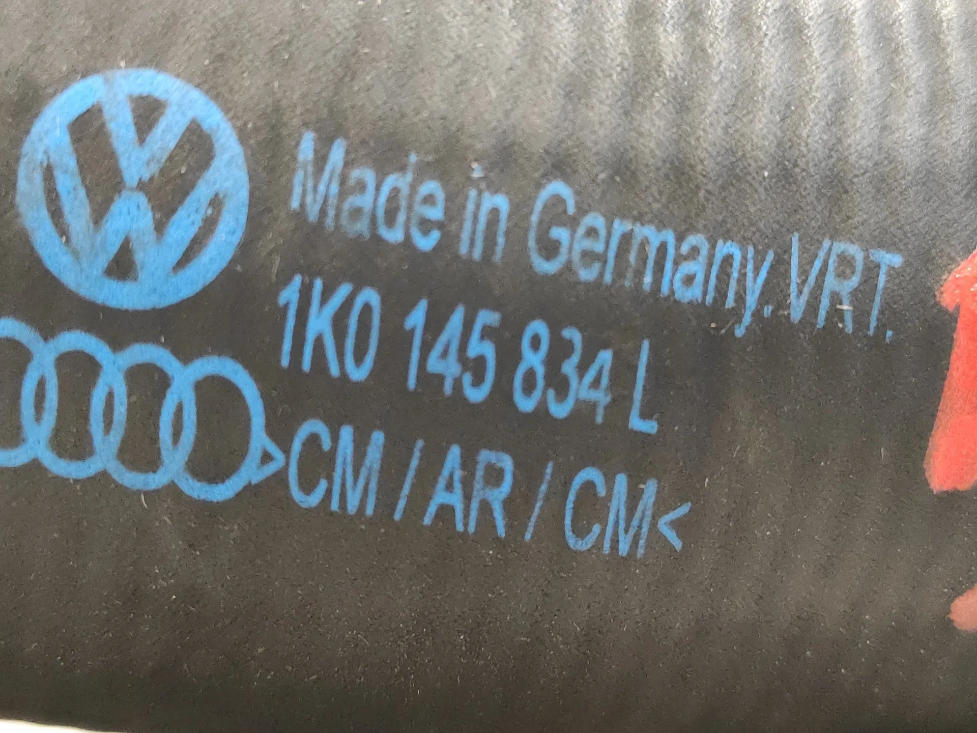 Tubo para Volkswagen Touran (1T2)