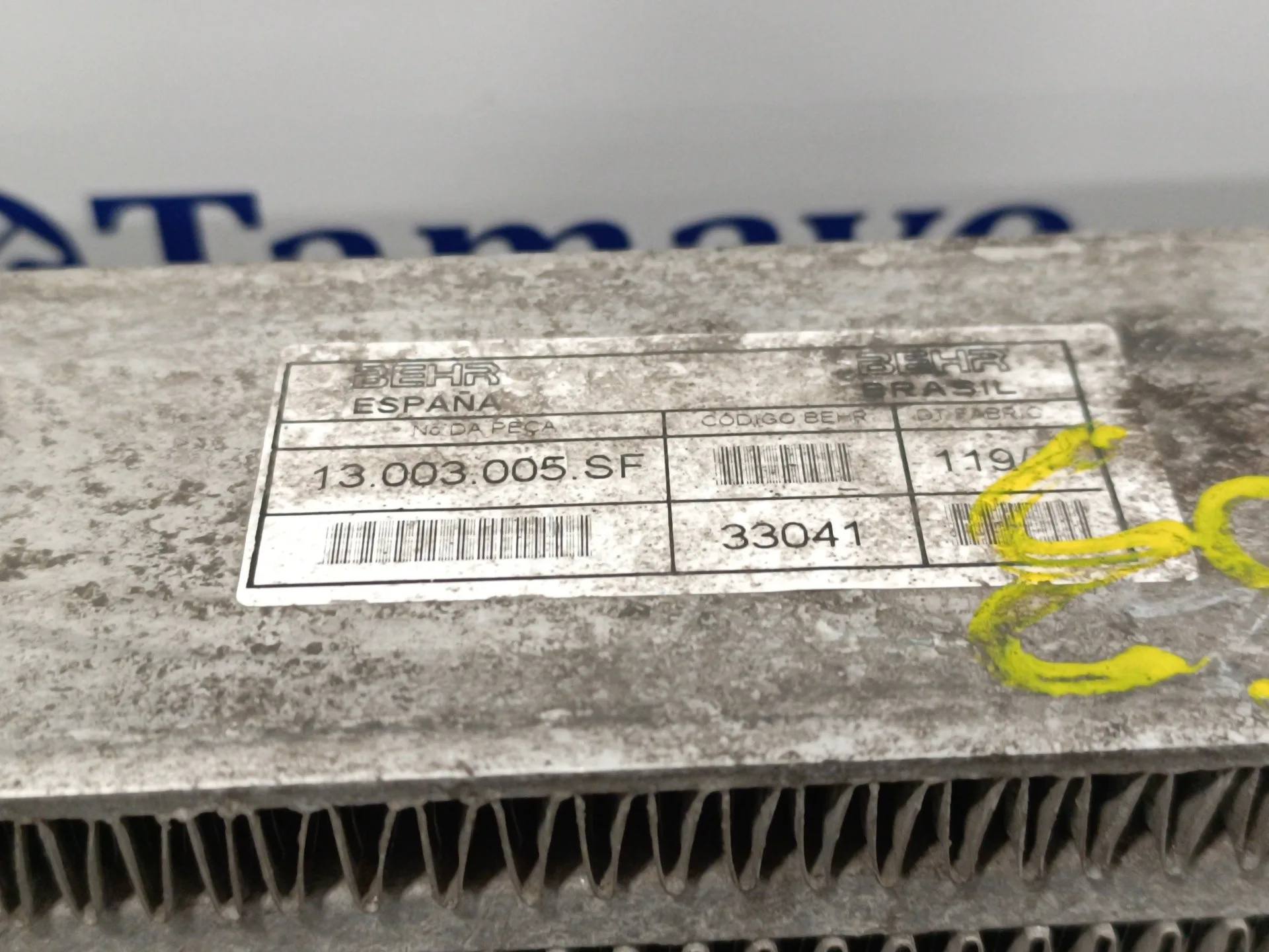 Intercooler para Nissan Atleon