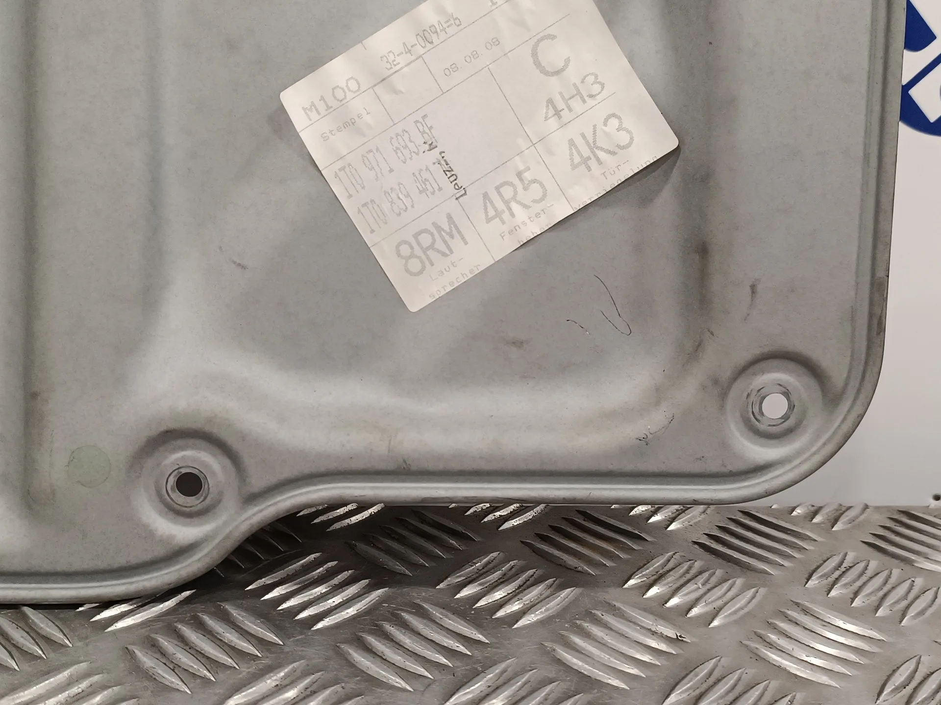 Elevalunas Trasero Izquierdo para Volkswagen Touran (1T2)