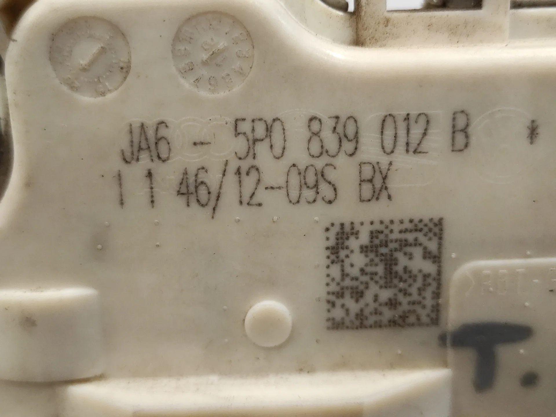 Cerradura Puerta Trasera Derecha para Seat Altea Xl (5P5)