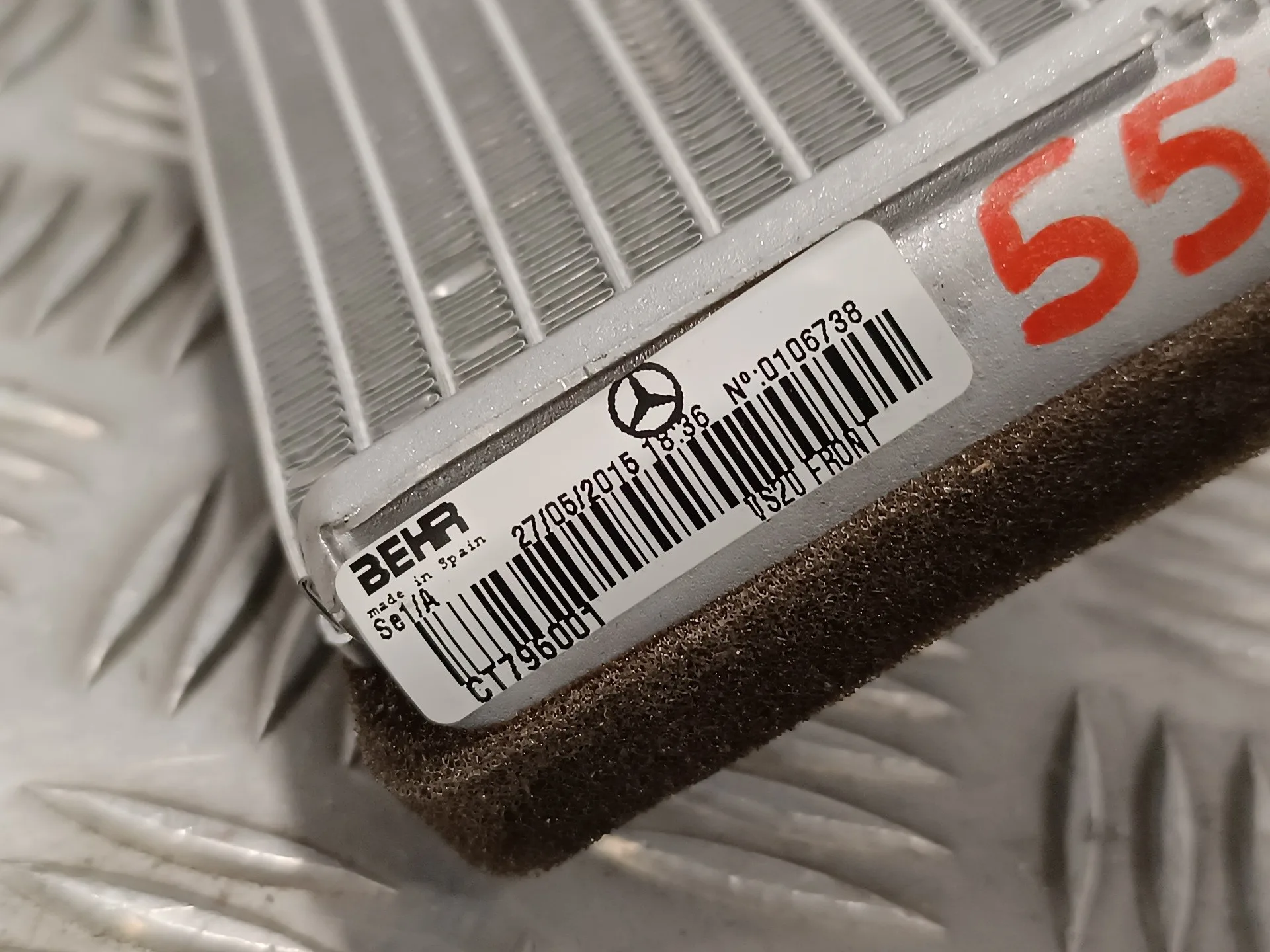 Radiador Calefaccion / Aire Acondicionado para Mercedes-Benz Vito Tourer (447)