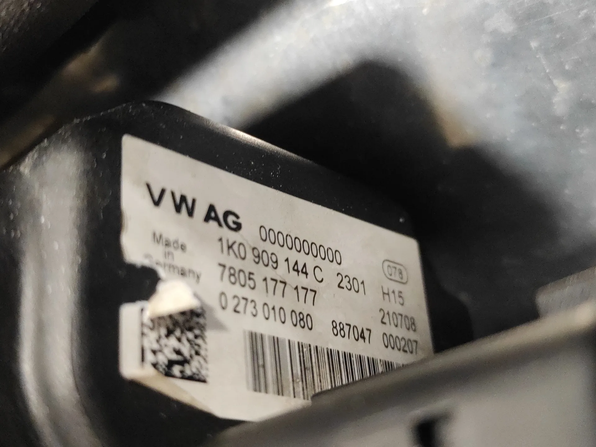Cremallera Direccion para Volkswagen Touran (1T2)