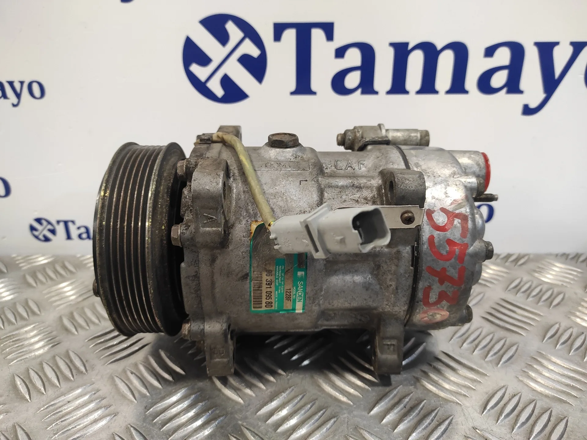 Compresor Aire Acondicionado para Peugeot 807