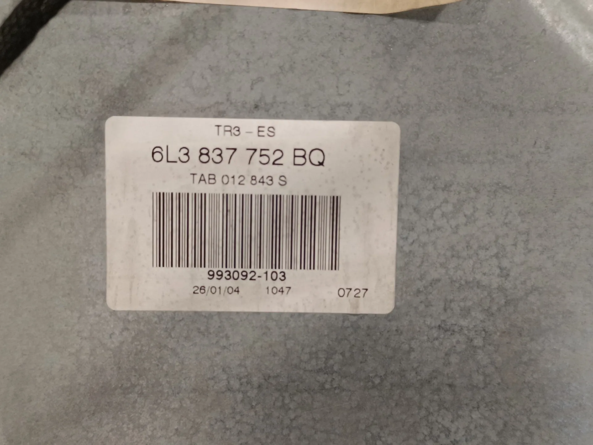 Elevalunas Delantero Derecho para Seat Ibiza (6L1)