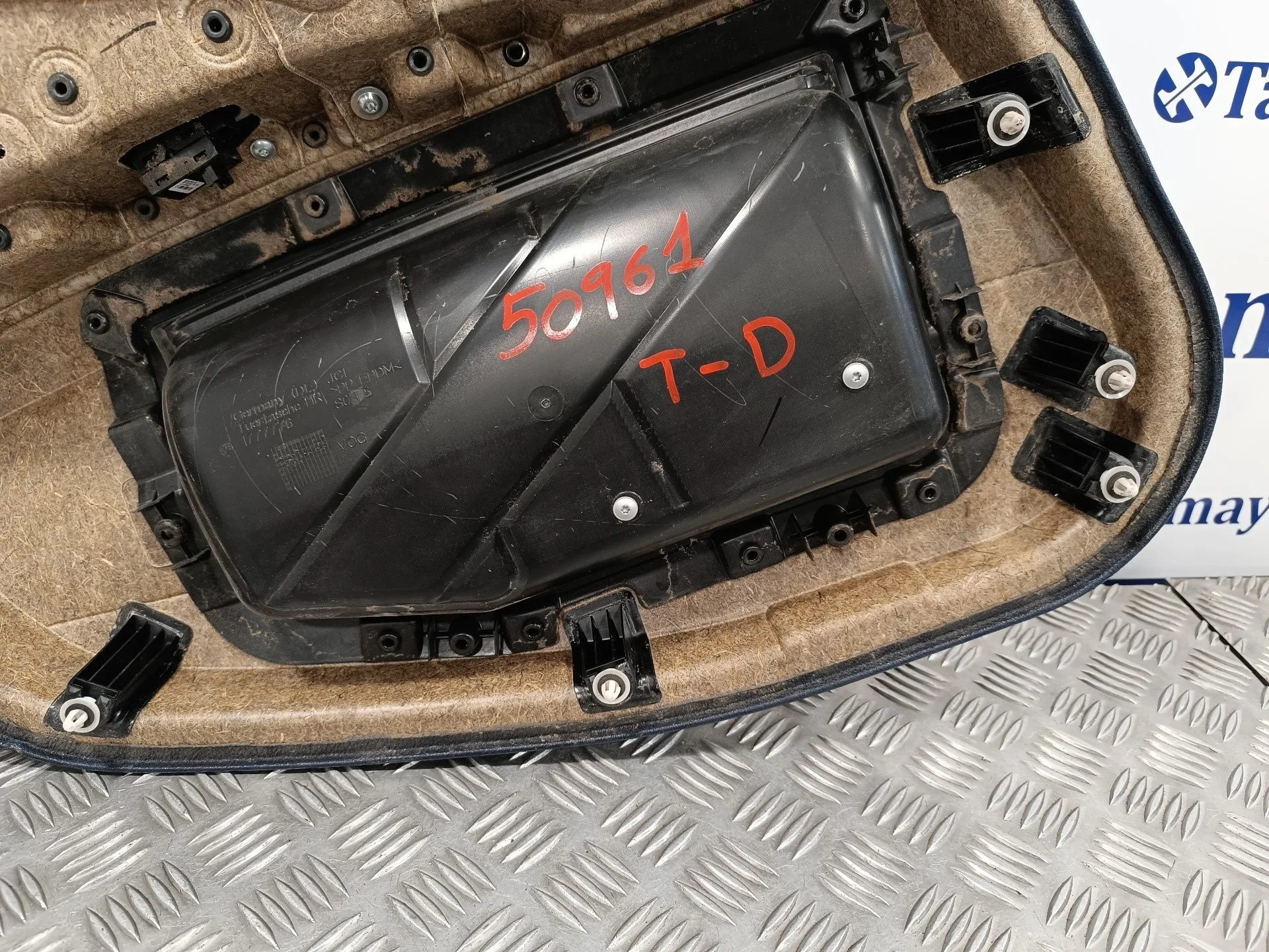 Guarnecido Puerta Trasera Derecha para Bmw Serie 5 Lim. (F10)