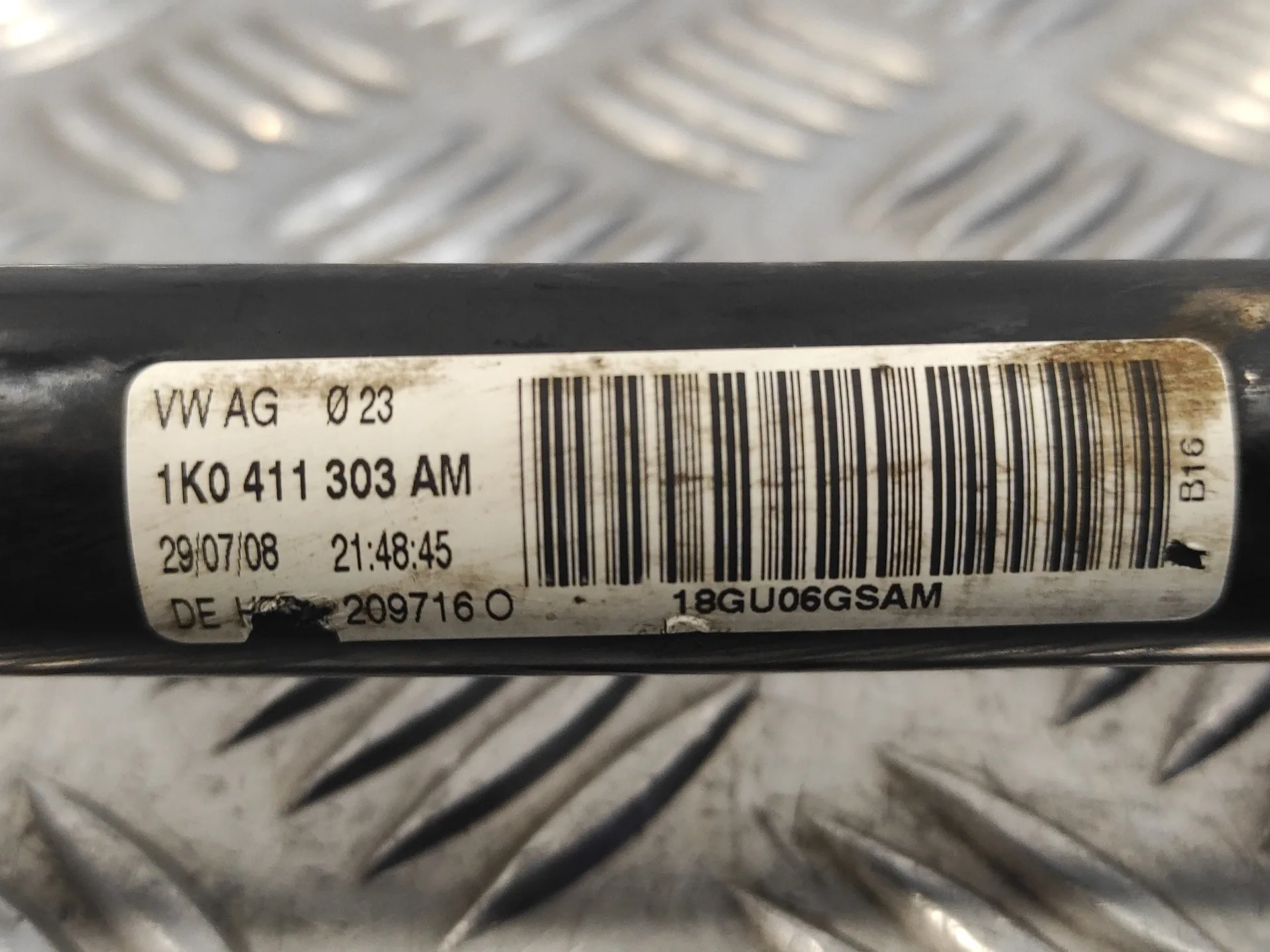Barra Estabilizadora Delantera para Volkswagen Touran (1T2)