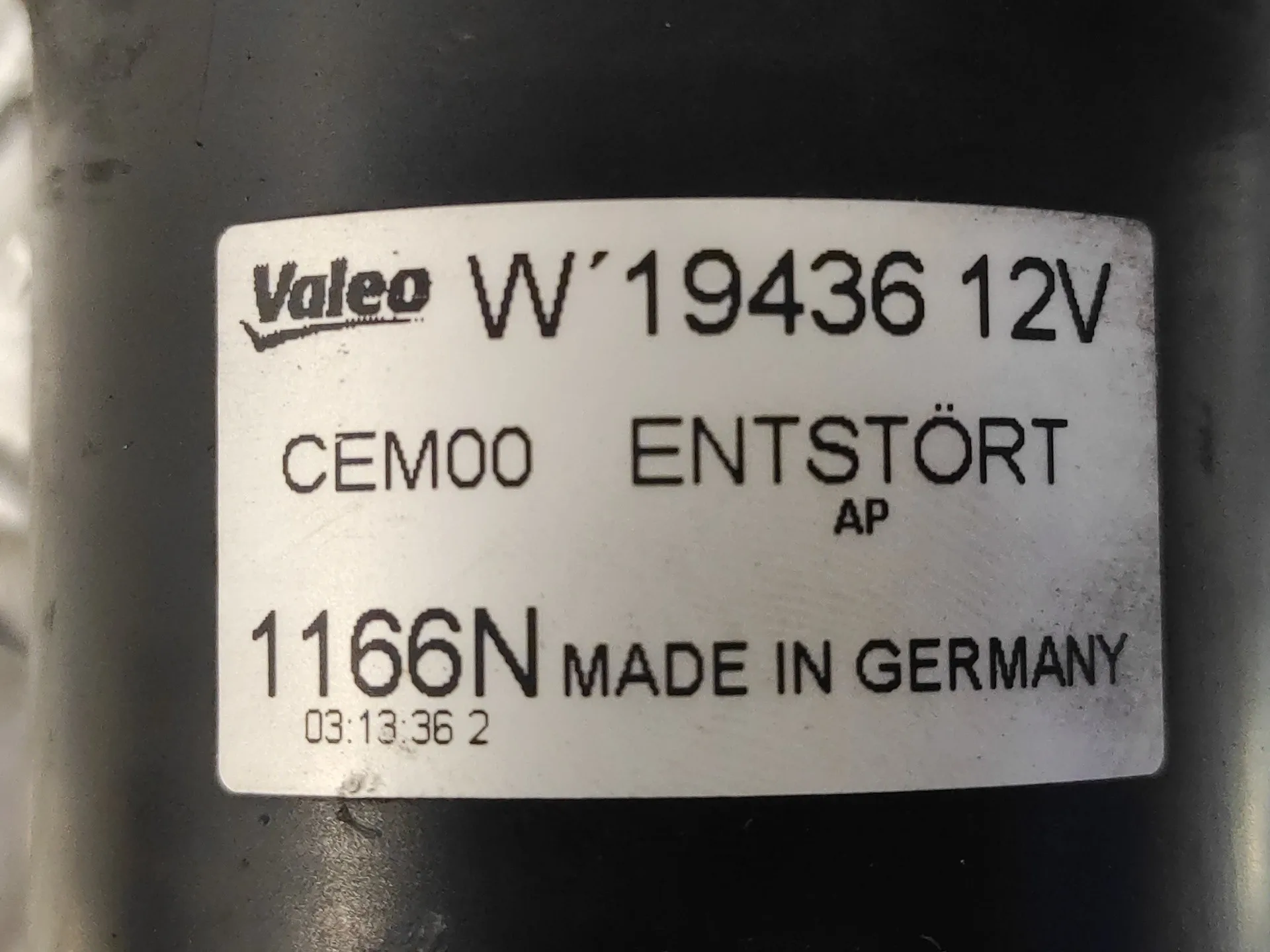 Motor Limpia Delantero para Citroën C4 Lim.
