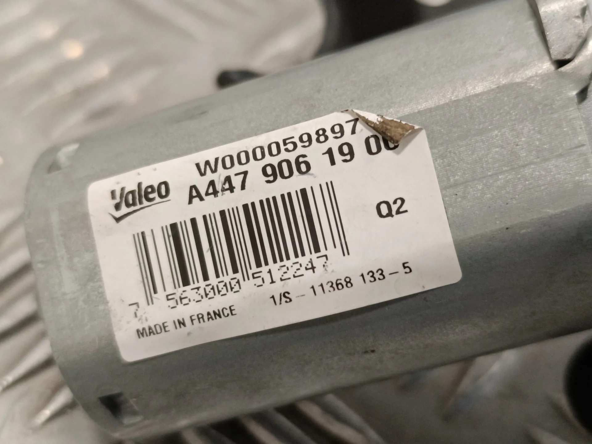Motor Limpia Trasero para Mercedes-Benz Vito Tourer (447)