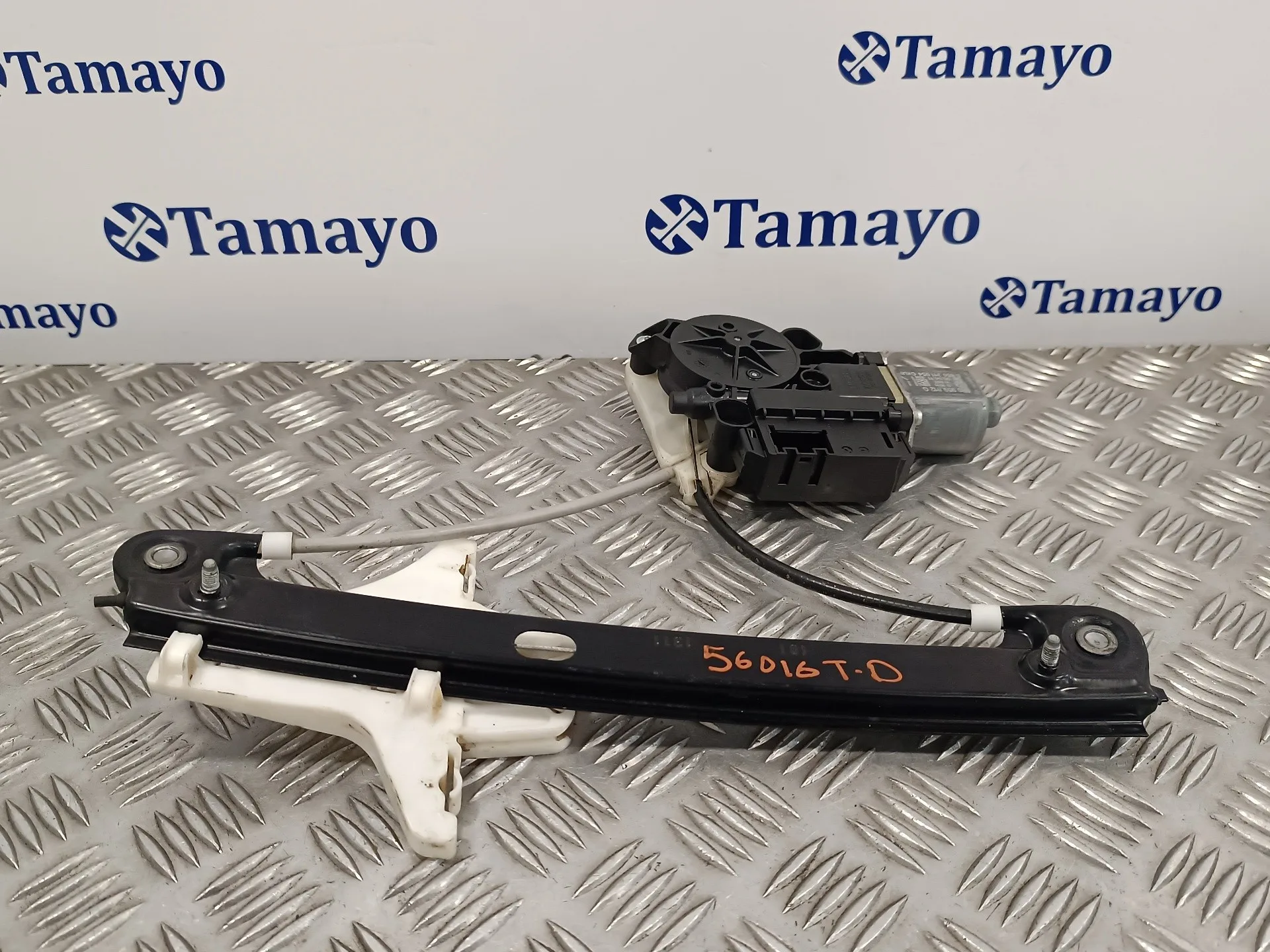 Elevalunas Trasero Derecho para Volkswagen Polo (6R1)