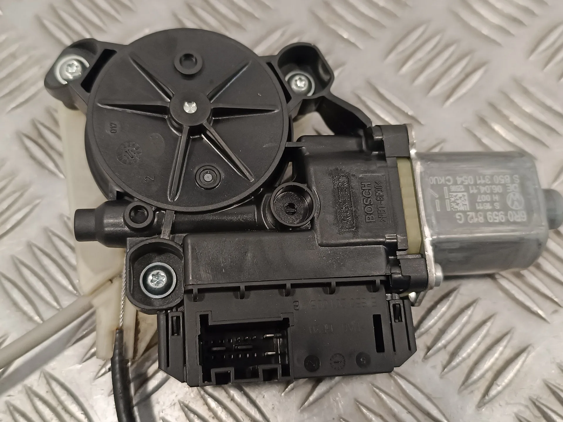 Elevalunas Trasero Derecho para Volkswagen Polo (6R1)