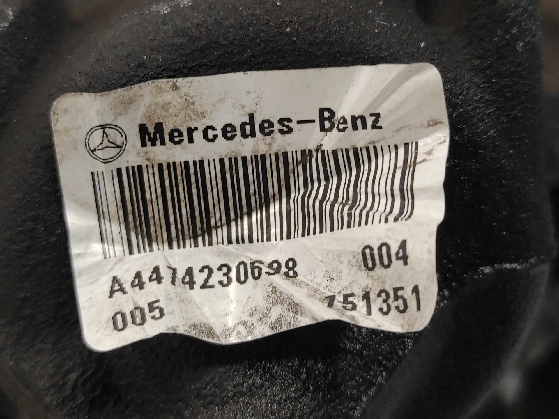 Pinza Freno Trasera Derecha para Mercedes-Benz Vito Tourer (447)