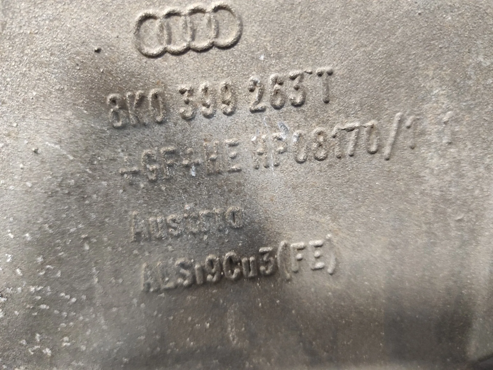 Soporte Inferior Cambio para Audi A4 Avant (8K5) (2008)